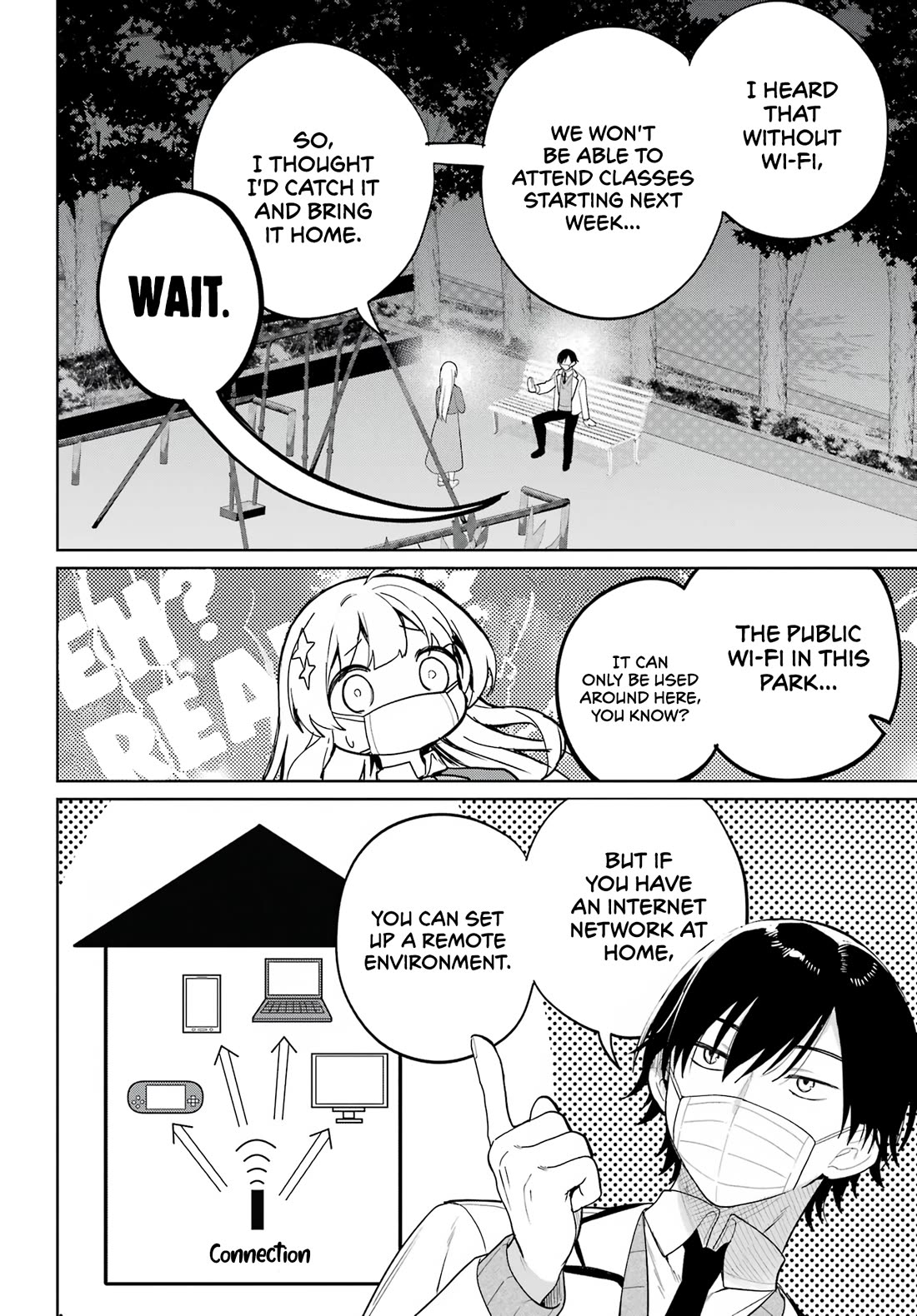 When I Got to Remote Class, I had to Move in with the Most Beautiful Girl in My Class Chapter 1 page 21 - Chapter 1