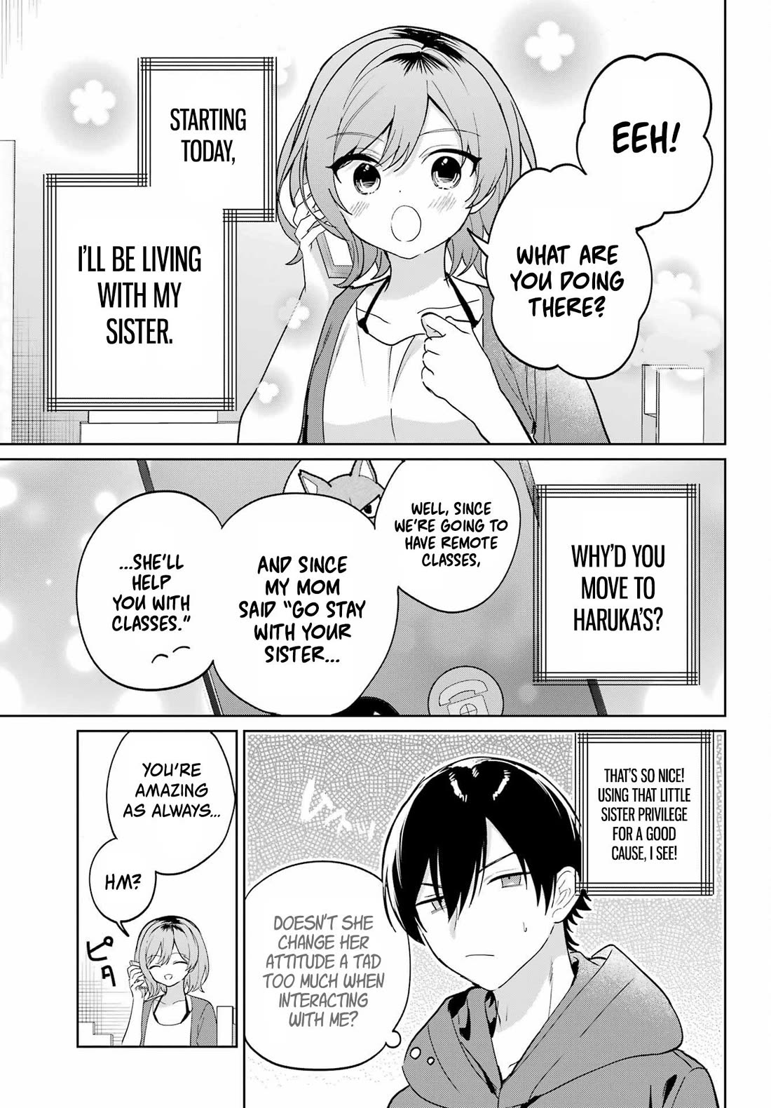 When I Got to Remote Class, I had to Move in with the Most Beautiful Girl in My Class Chapter 15 page 9 - Chapter 15
