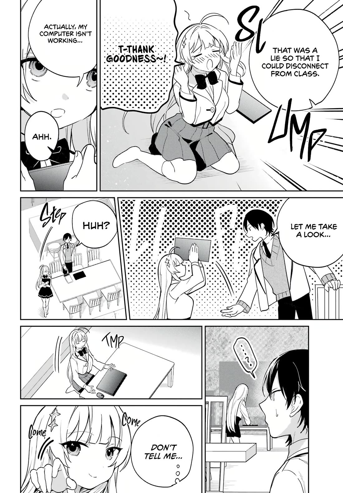 When I Got to Remote Class, I had to Move in with the Most Beautiful Girl in My Class Chapter 4 page 14 - Chapter 4