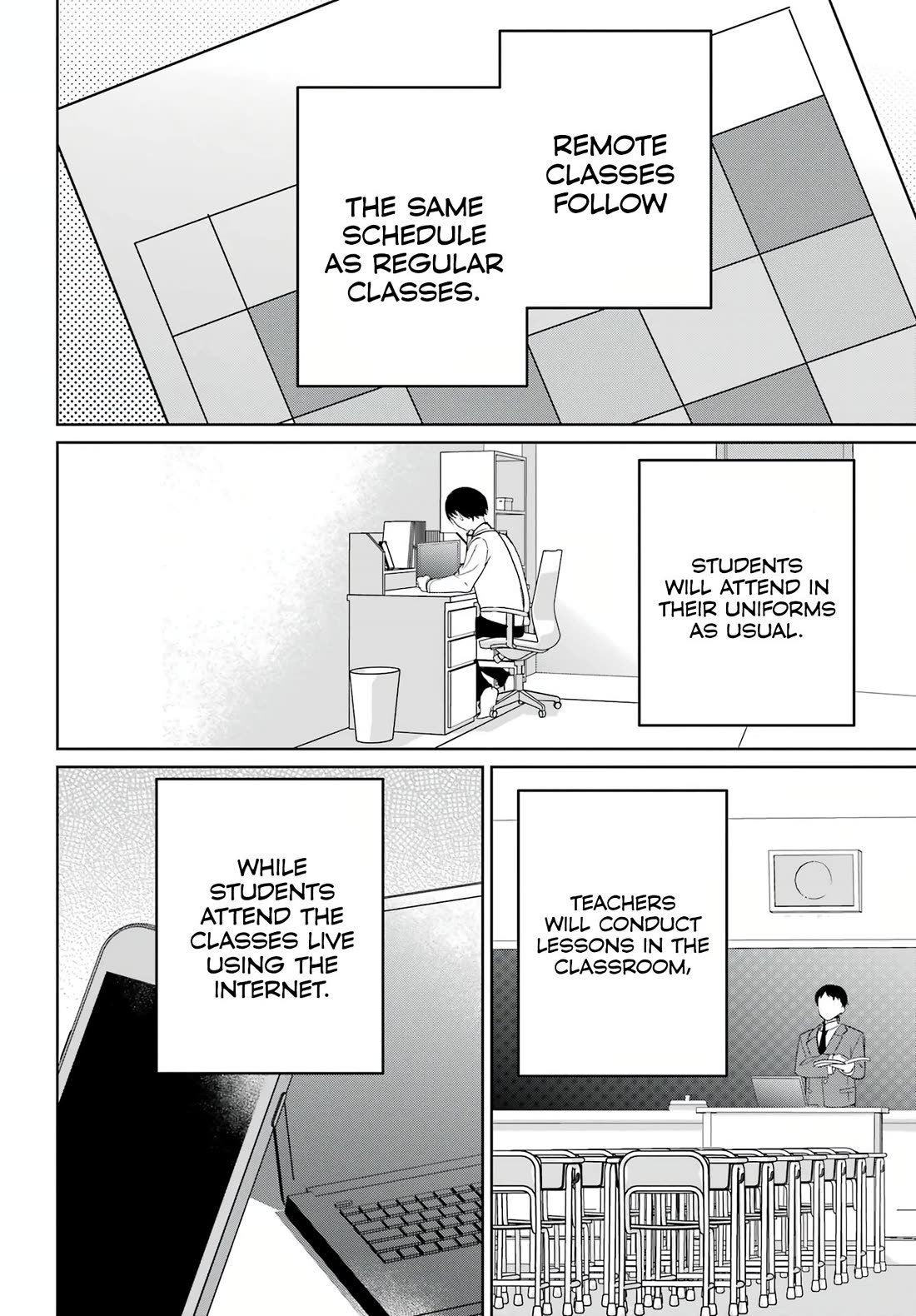 When I Got to Remote Class, I had to Move in with the Most Beautiful Girl in My Class Chapter 4 page 8 - Chapter 4