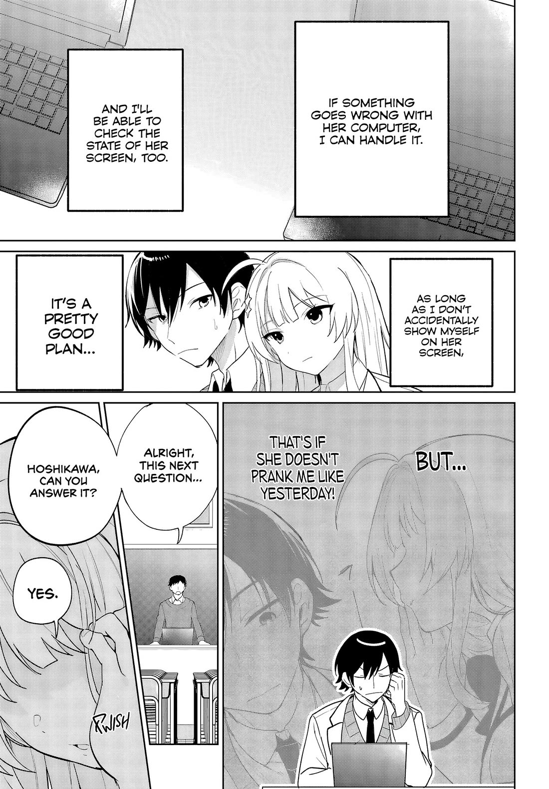 When I Got to Remote Class, I had to Move in with the Most Beautiful Girl in My Class Chapter 5 page 3 - Chapter 5