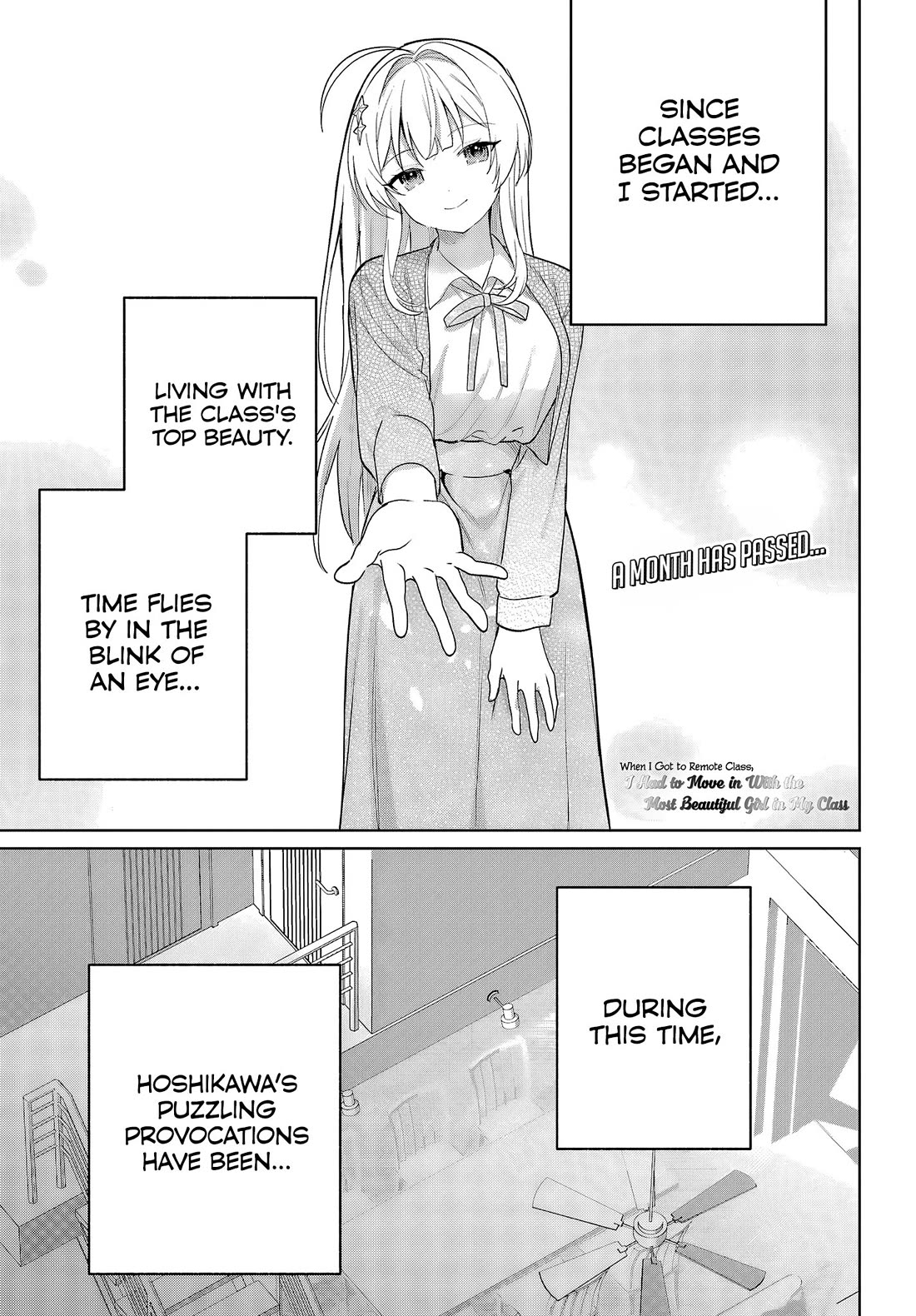 When I Got to Remote Class, I had to Move in with the Most Beautiful Girl in My Class Chapter 6 page 1 - Chapter 6