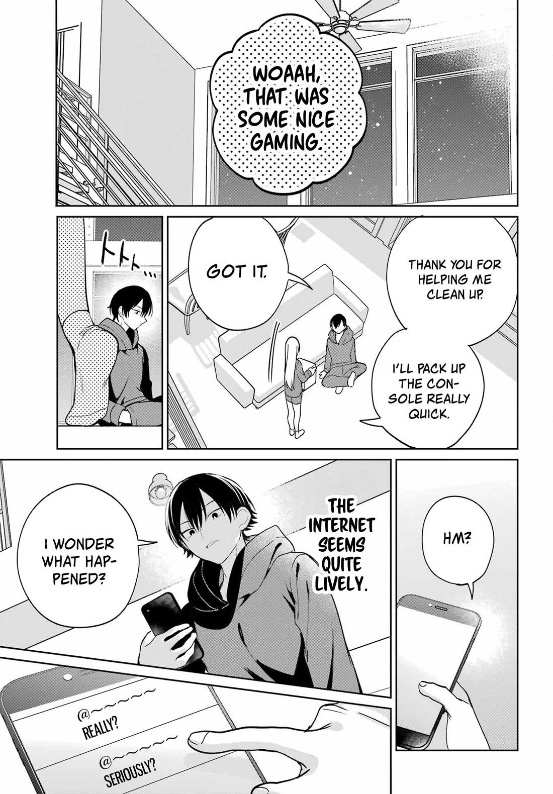 When I Got to Remote Class, I had to Move in with the Most Beautiful Girl in My Class Chapter 8 page 12 - Chapter 8