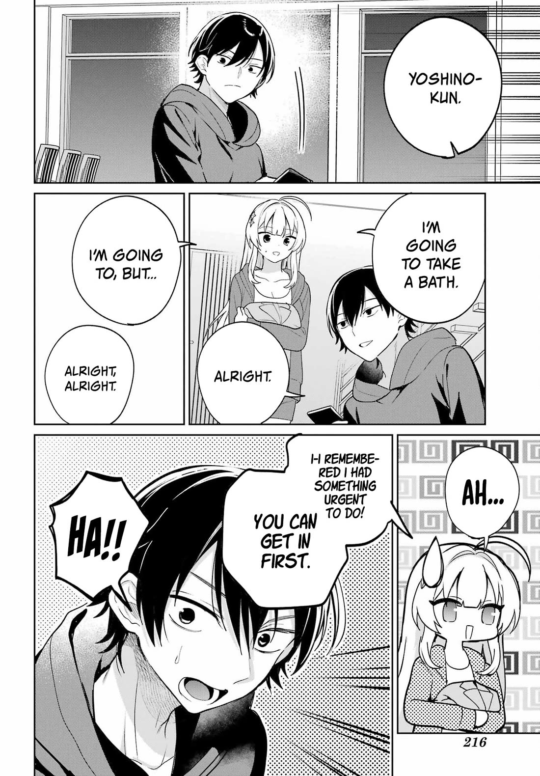 When I Got to Remote Class, I had to Move in with the Most Beautiful Girl in My Class Chapter 8 page 13 - Chapter 8