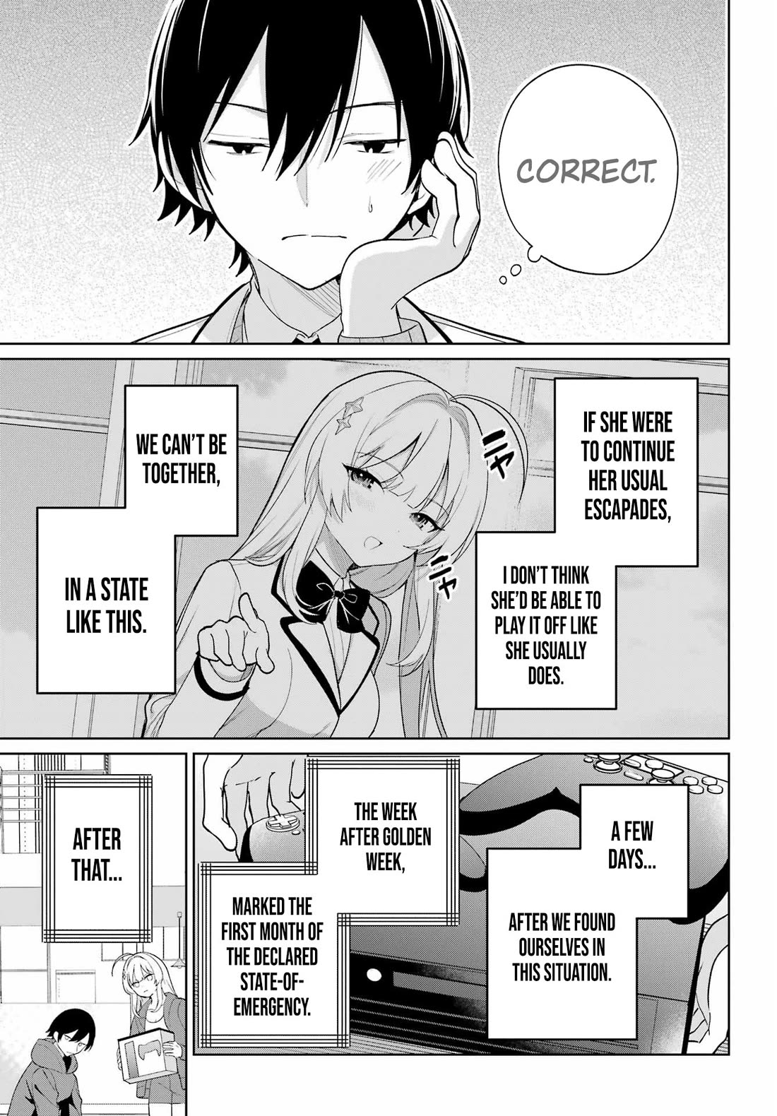 When I Got to Remote Class, I had to Move in with the Most Beautiful Girl in My Class Chapter 9 page 3 - Chapter 9