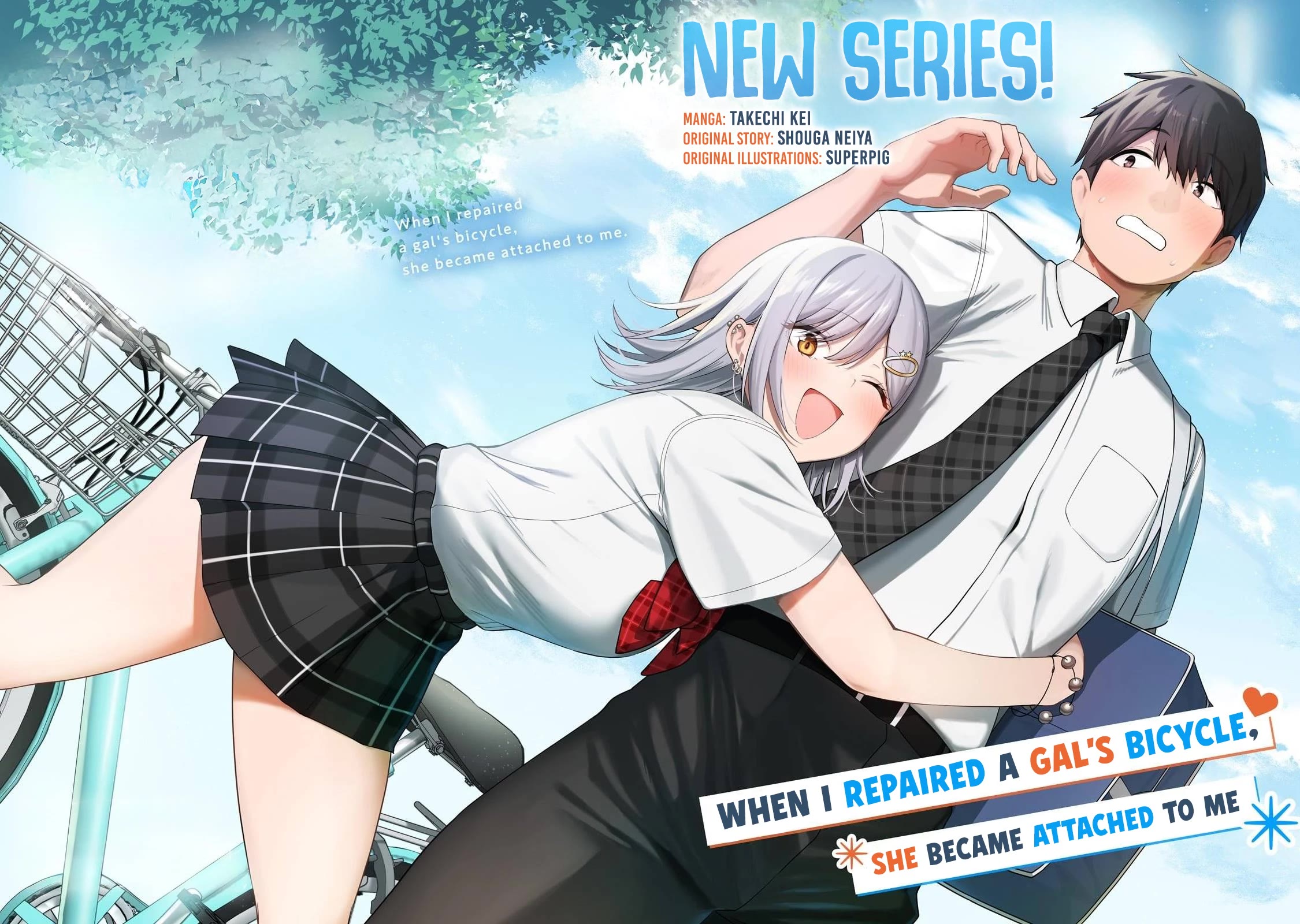 When I Repaired a Gal's Bicycle, She Became Attached to Me Chapter 1 page 3 - Chapter 1