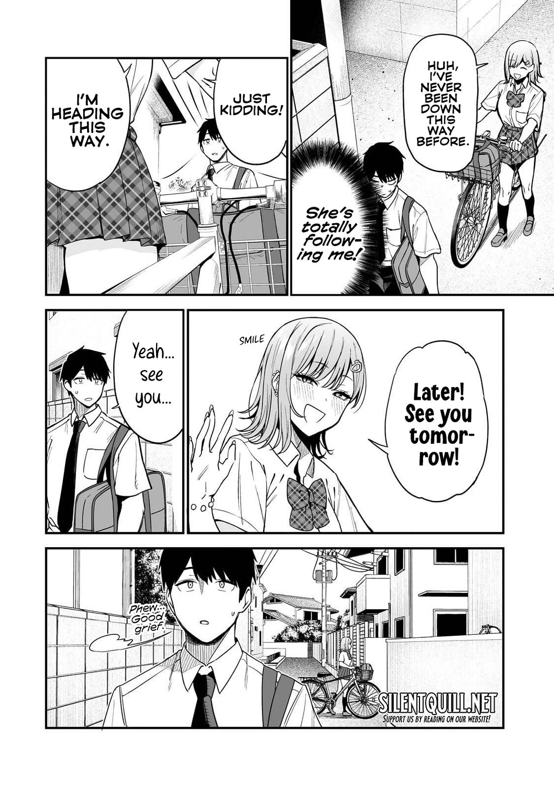 When I Repaired a Gal's Bicycle, She Became Attached to Me Chapter 1 page 34 - Chapter 1