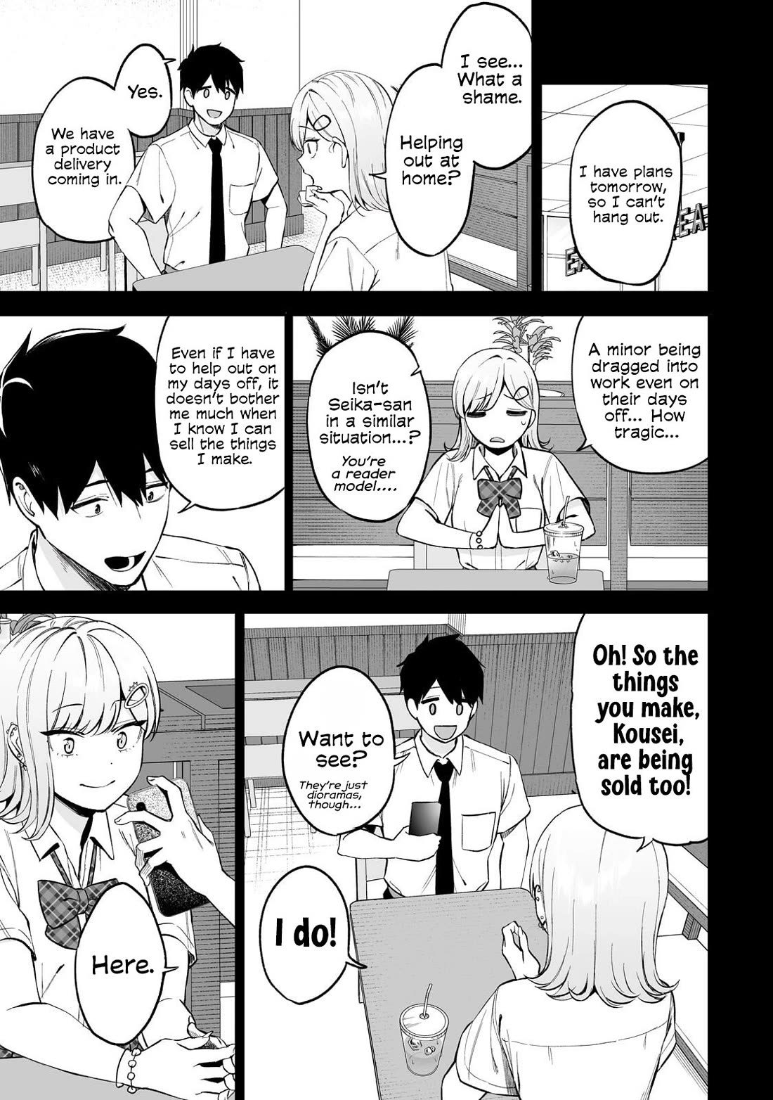 When I Repaired a Gal's Bicycle, She Became Attached to Me Chapter 10 page 12 - Chapter 10: The Gal Was Surprisingly Innocent