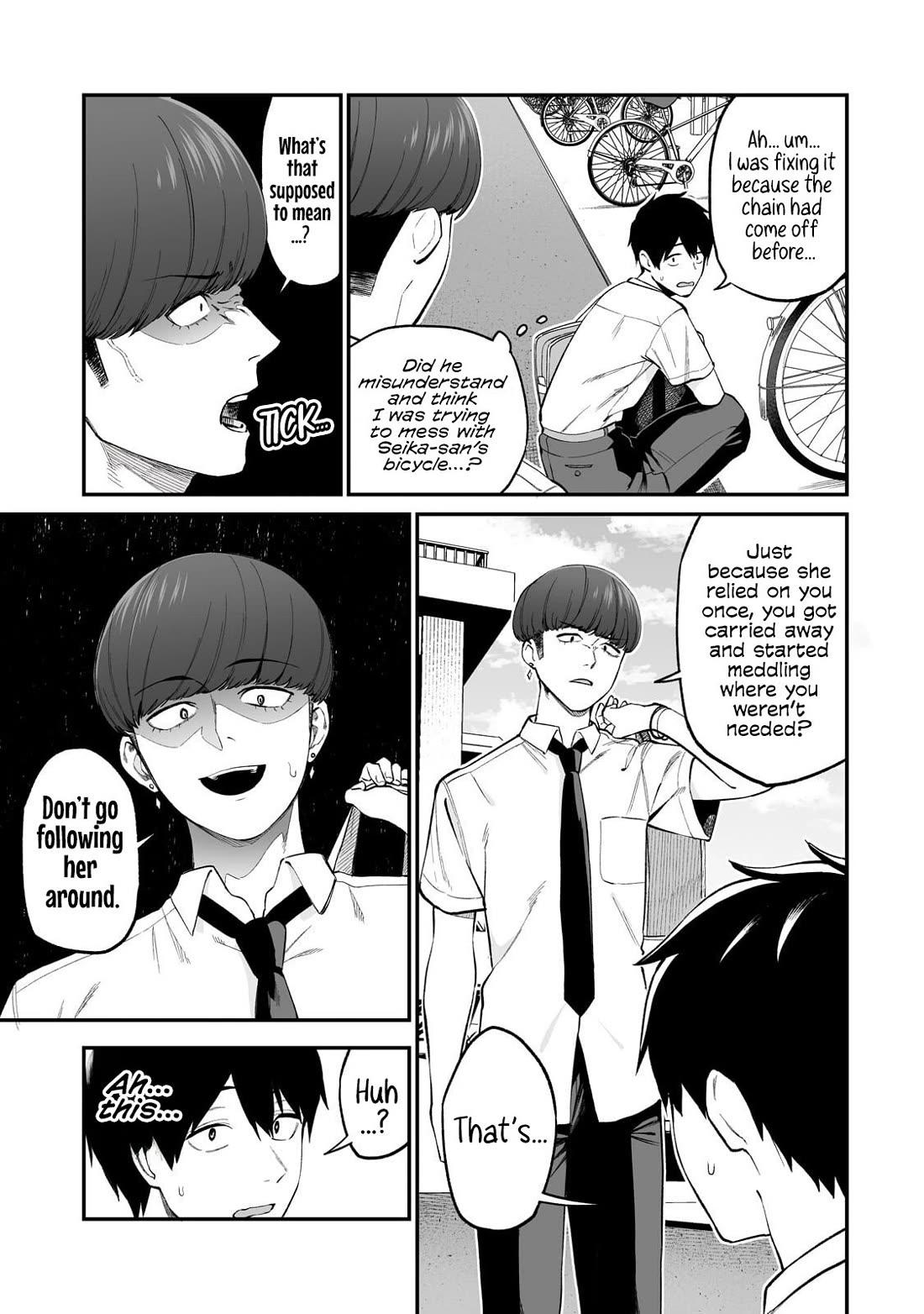 When I Repaired a Gal's Bicycle, She Became Attached to Me Chapter 10 page 4 - Chapter 10: The Gal Was Surprisingly Innocent