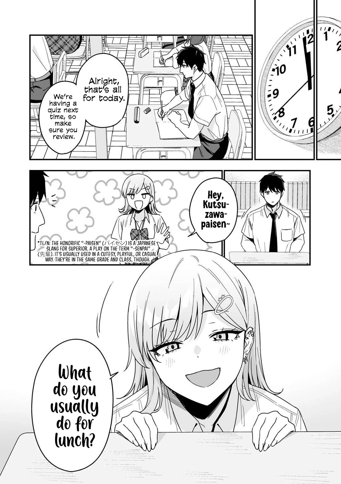 When I Repaired a Gal's Bicycle, She Became Attached to Me Chapter 2 page 11 - Chapter 2: I Ate Lunch with a Gal