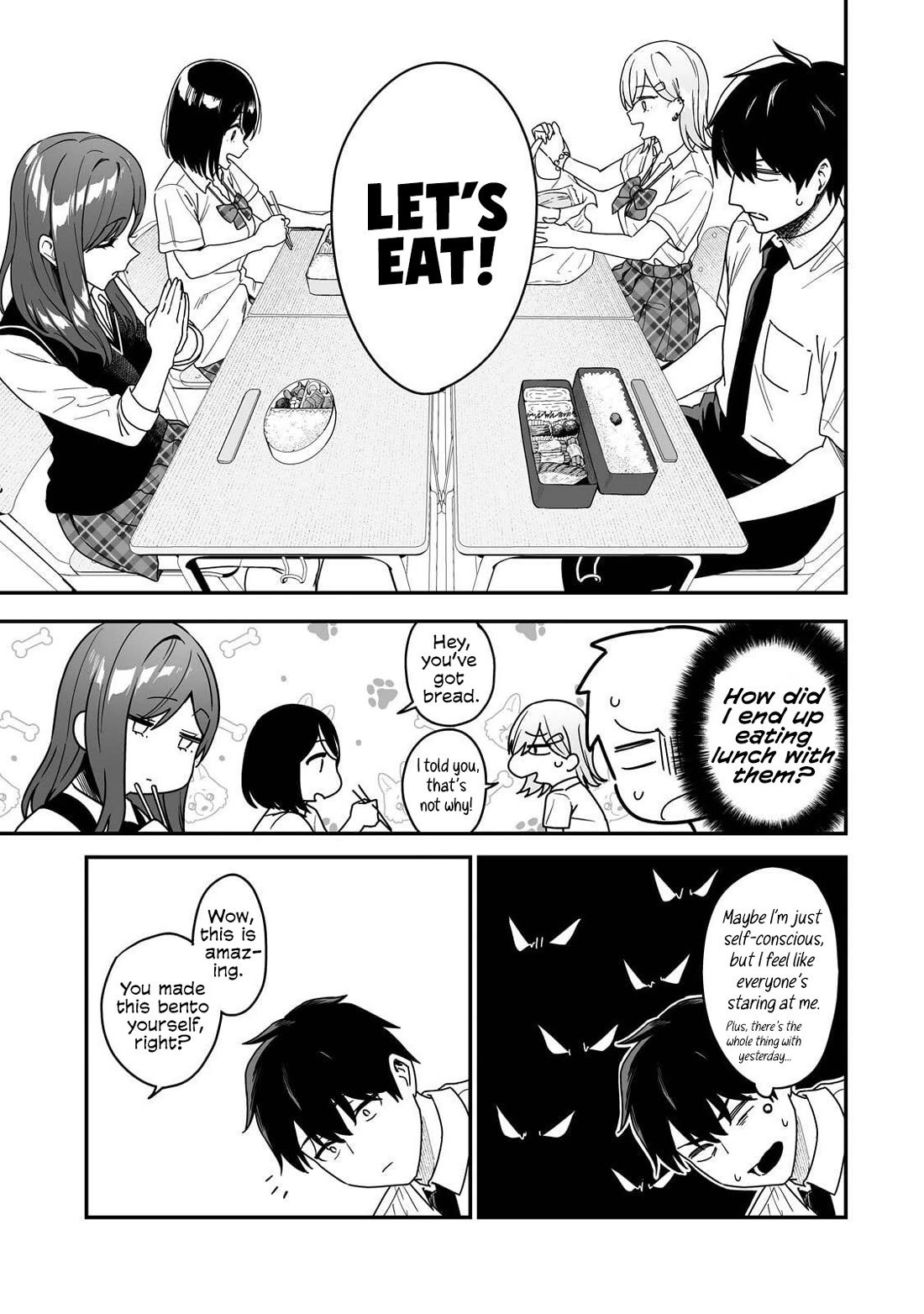 When I Repaired a Gal's Bicycle, She Became Attached to Me Chapter 2 page 14 - Chapter 2: I Ate Lunch with a Gal