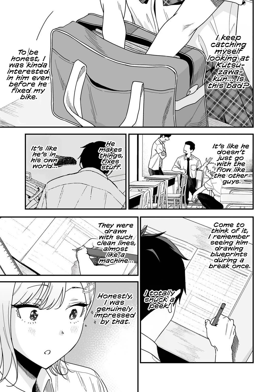 When I Repaired a Gal's Bicycle, She Became Attached to Me Chapter 2 page 20 - Chapter 2: I Ate Lunch with a Gal
