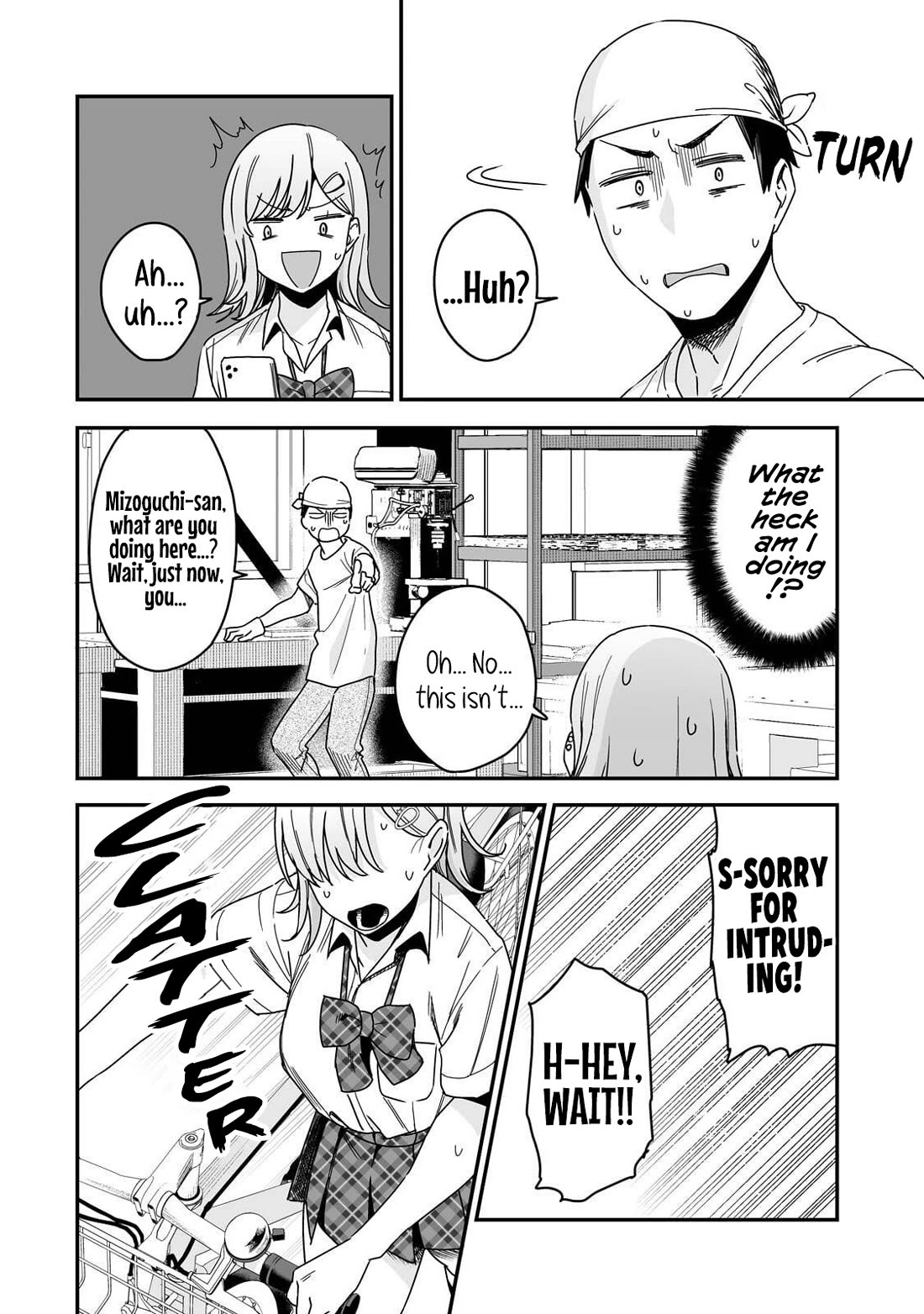 When I Repaired a Gal's Bicycle, She Became Attached to Me Chapter 2 page 29 - Chapter 2: I Ate Lunch with a Gal