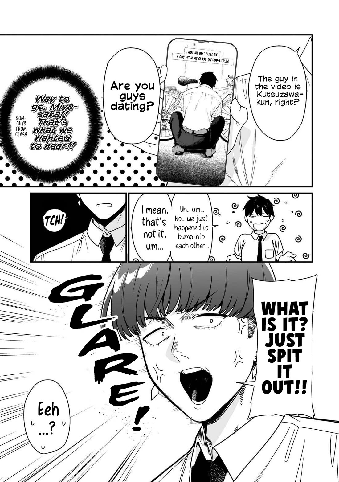When I Repaired a Gal's Bicycle, She Became Attached to Me Chapter 2 page 6 - Chapter 2: I Ate Lunch with a Gal