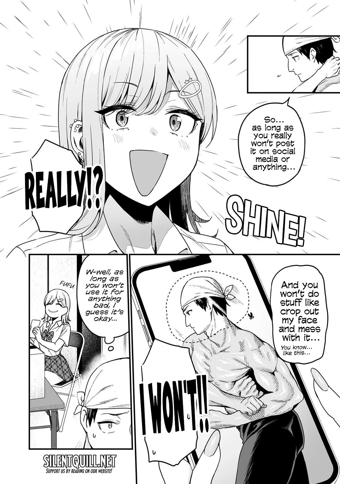 When I Repaired a Gal's Bicycle, She Became Attached to Me Chapter 3 page 11 - Chapter 3