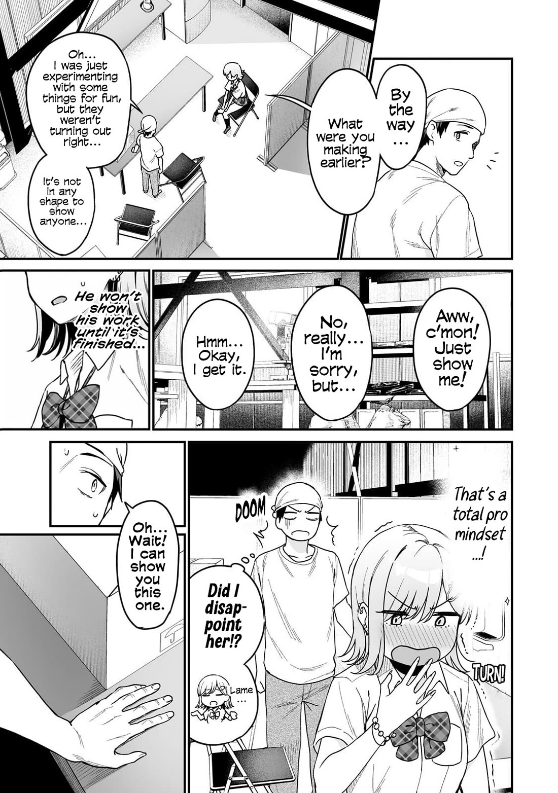 When I Repaired a Gal's Bicycle, She Became Attached to Me Chapter 3 page 12 - Chapter 3