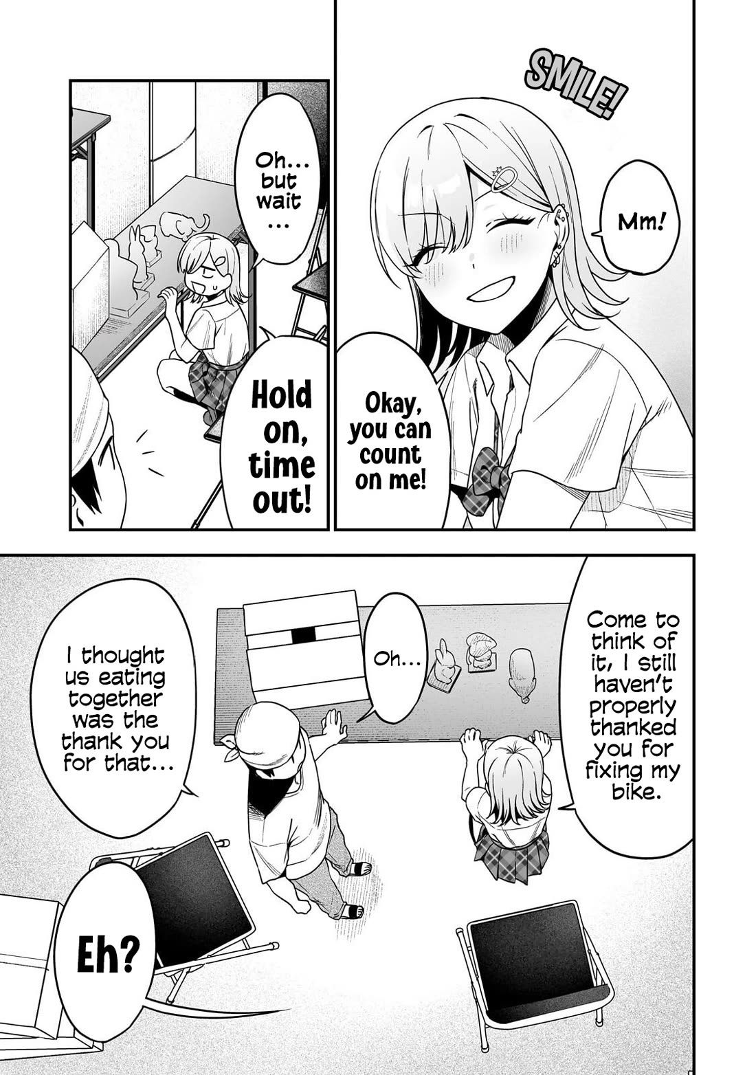 When I Repaired a Gal's Bicycle, She Became Attached to Me Chapter 3 page 22 - Chapter 3