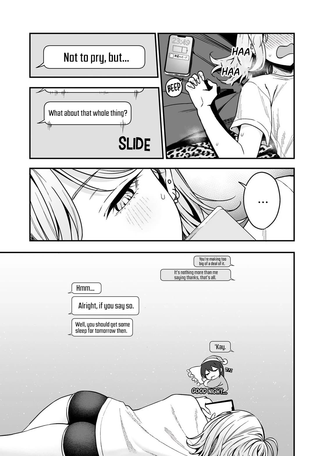 When I Repaired a Gal's Bicycle, She Became Attached to Me Chapter 3 page 28 - Chapter 3