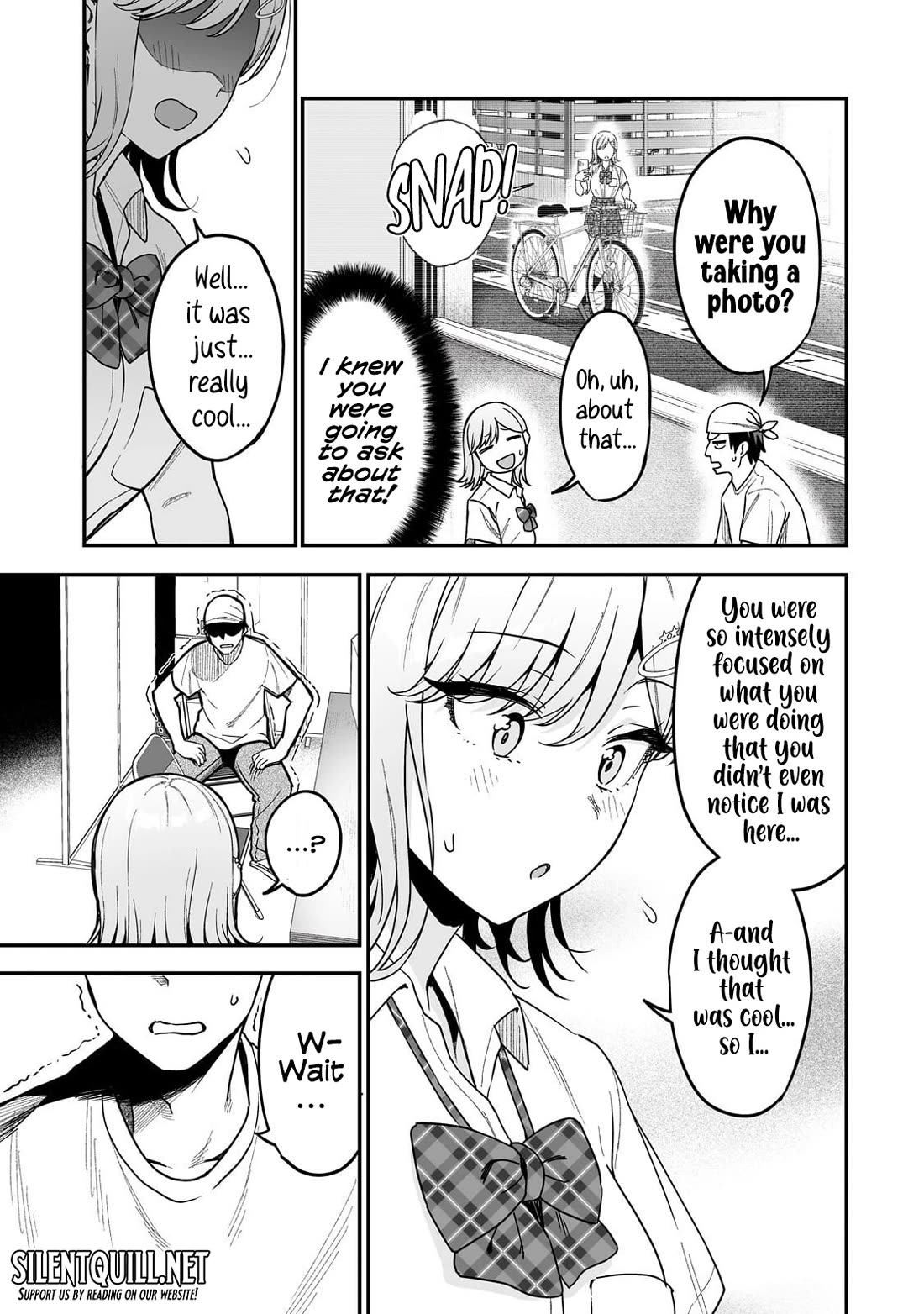 When I Repaired a Gal's Bicycle, She Became Attached to Me Chapter 3 page 6 - Chapter 3