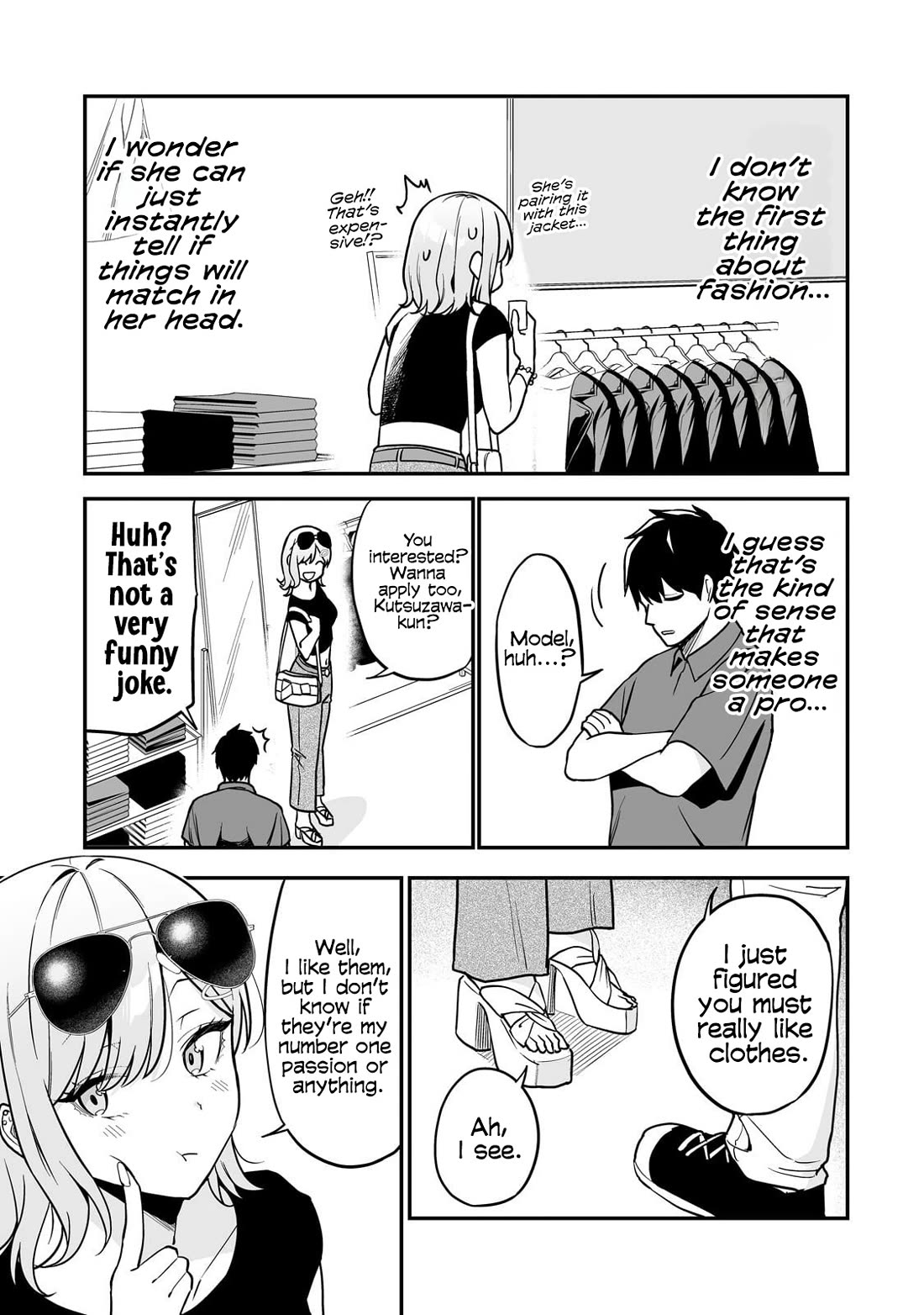 When I Repaired a Gal's Bicycle, She Became Attached to Me Chapter 4 page 12 - Chapter 4