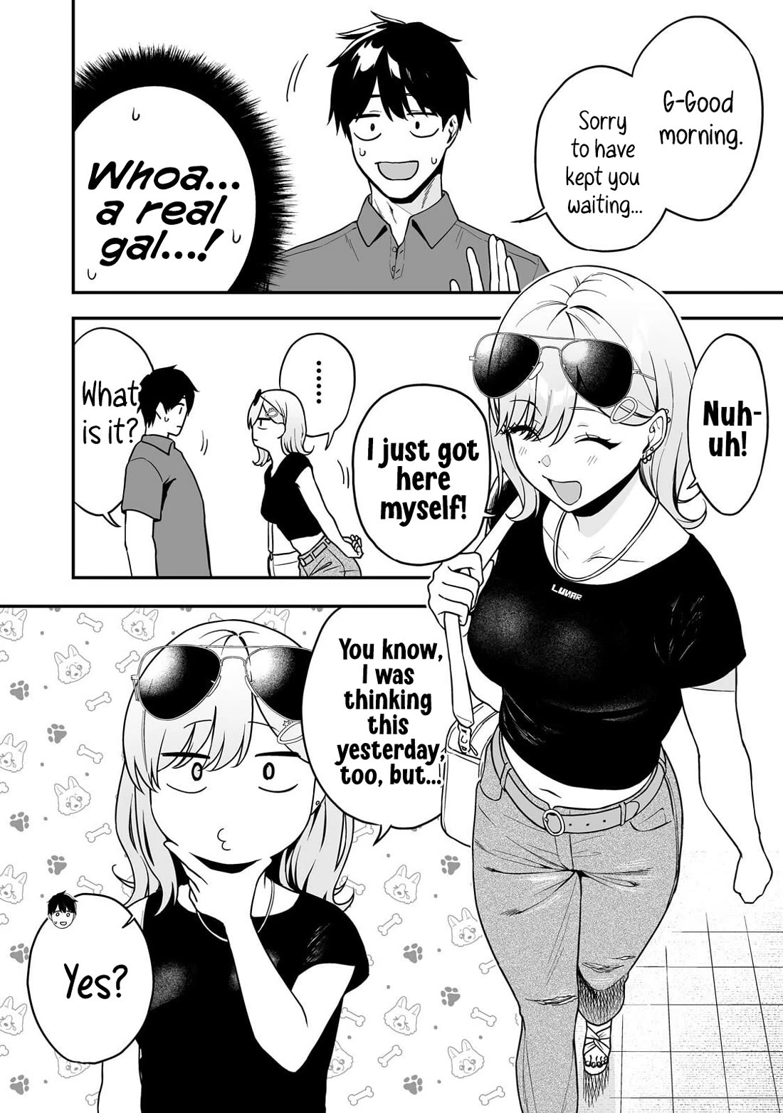 When I Repaired a Gal's Bicycle, She Became Attached to Me Chapter 4 page 4 - Chapter 4