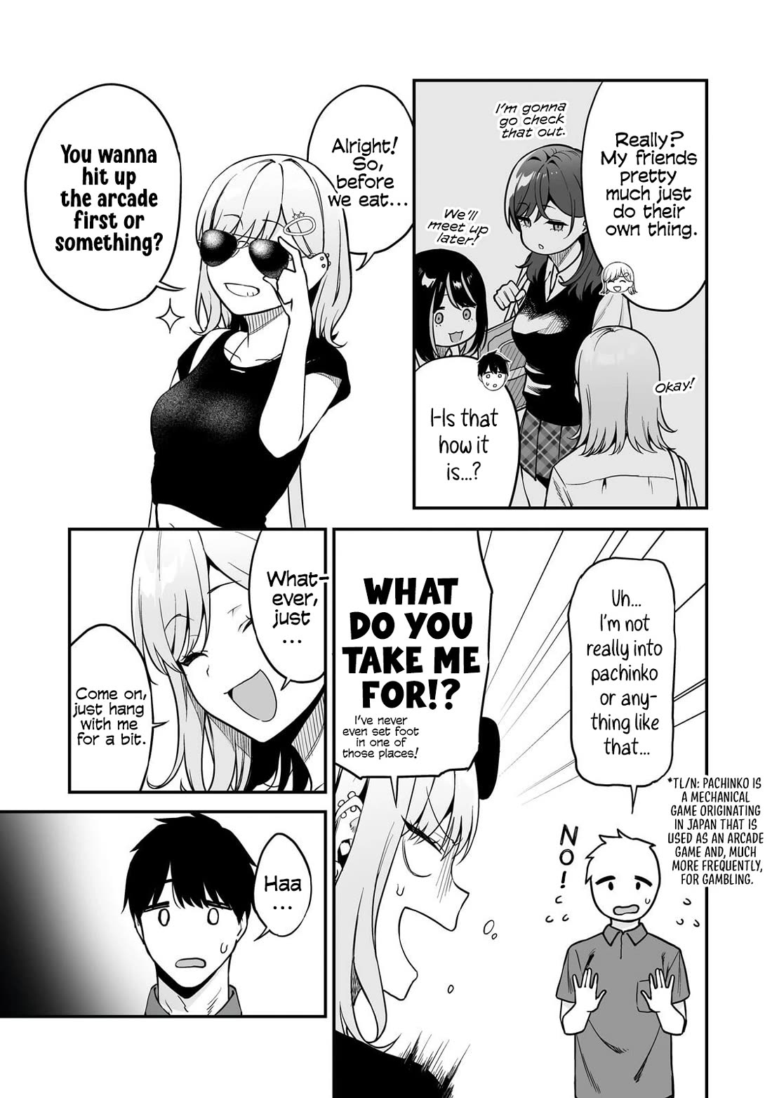 When I Repaired a Gal's Bicycle, She Became Attached to Me Chapter 4 page 8 - Chapter 4