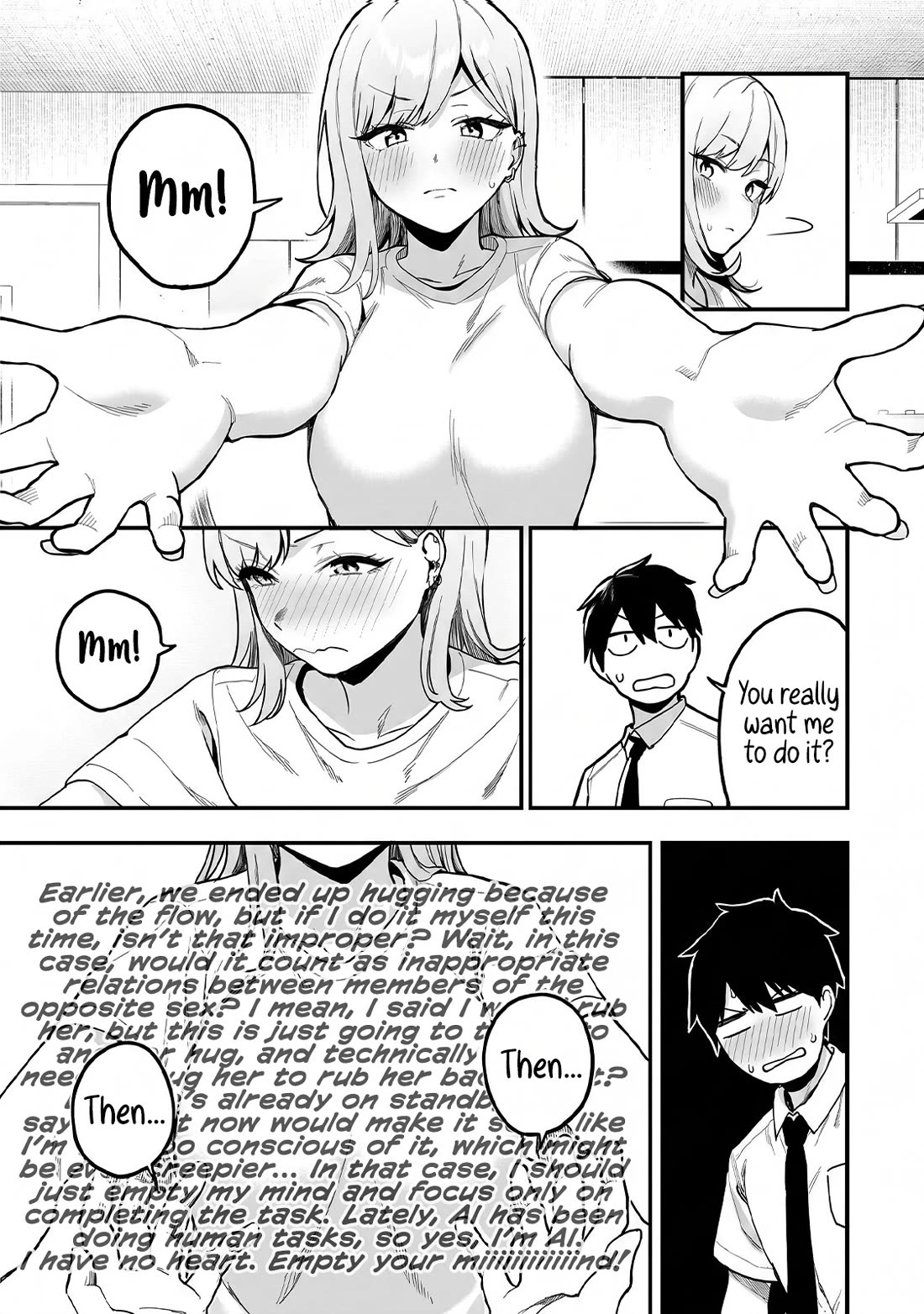 When I Repaired a Gal's Bicycle, She Became Attached to Me Chapter 7 page 22 - Chapter 7: Visiting a Gal's House
