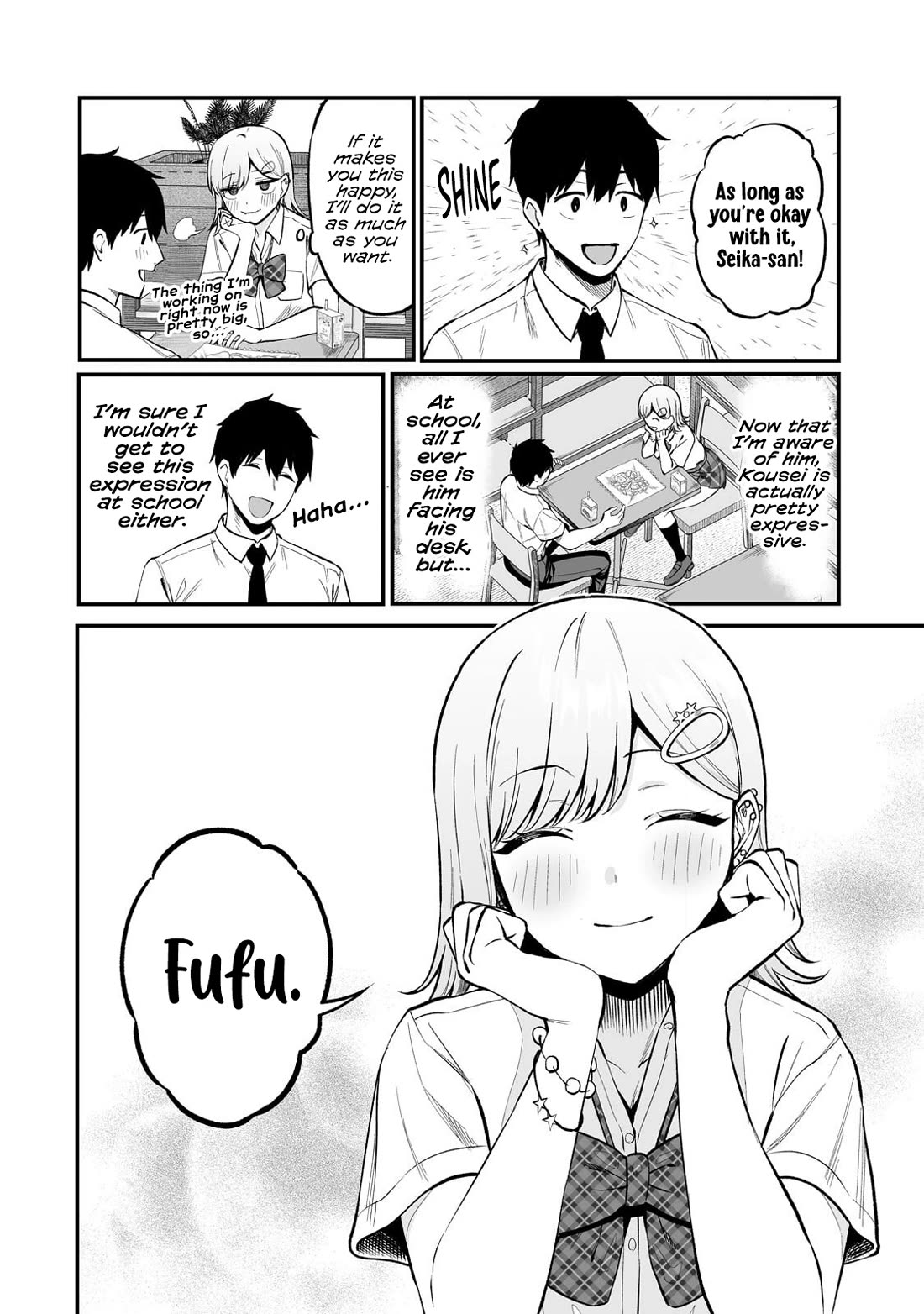 When I Repaired a Gal's Bicycle, She Became Attached to Me Chapter 9 page 19 - Chapter 9: I Walked to School with the Gal