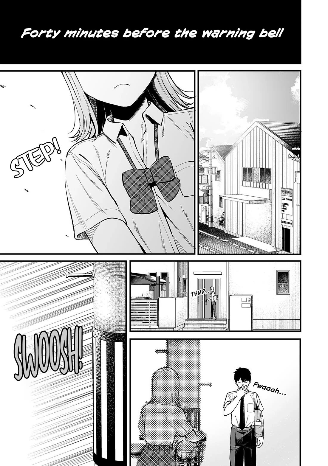 When I Repaired a Gal's Bicycle, She Became Attached to Me Chapter 9 page 2 - Chapter 9: I Walked to School with the Gal