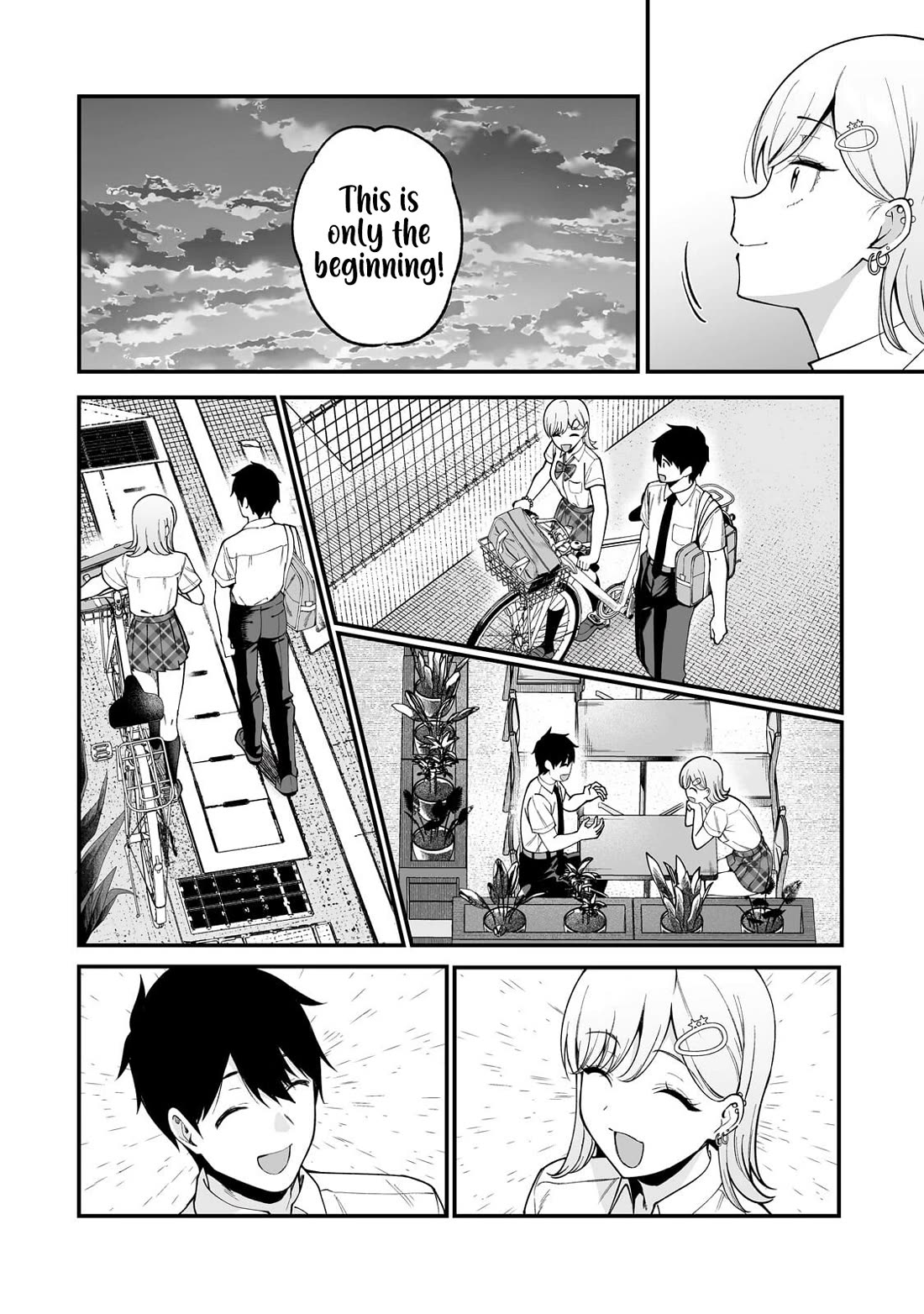 When I Repaired a Gal's Bicycle, She Became Attached to Me Chapter 9 page 23 - Chapter 9: I Walked to School with the Gal