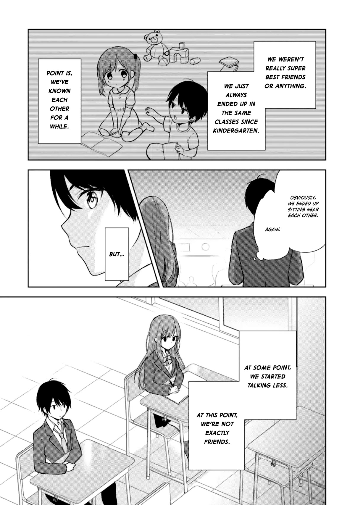 When I Rescued a Beautiful Girl Who Was About to Be Mol*sted, It Was My Childhood Friend Sitting Next to Me Chapter 1 page 14 - Chapter 1: The usual scenery, an unusual girl