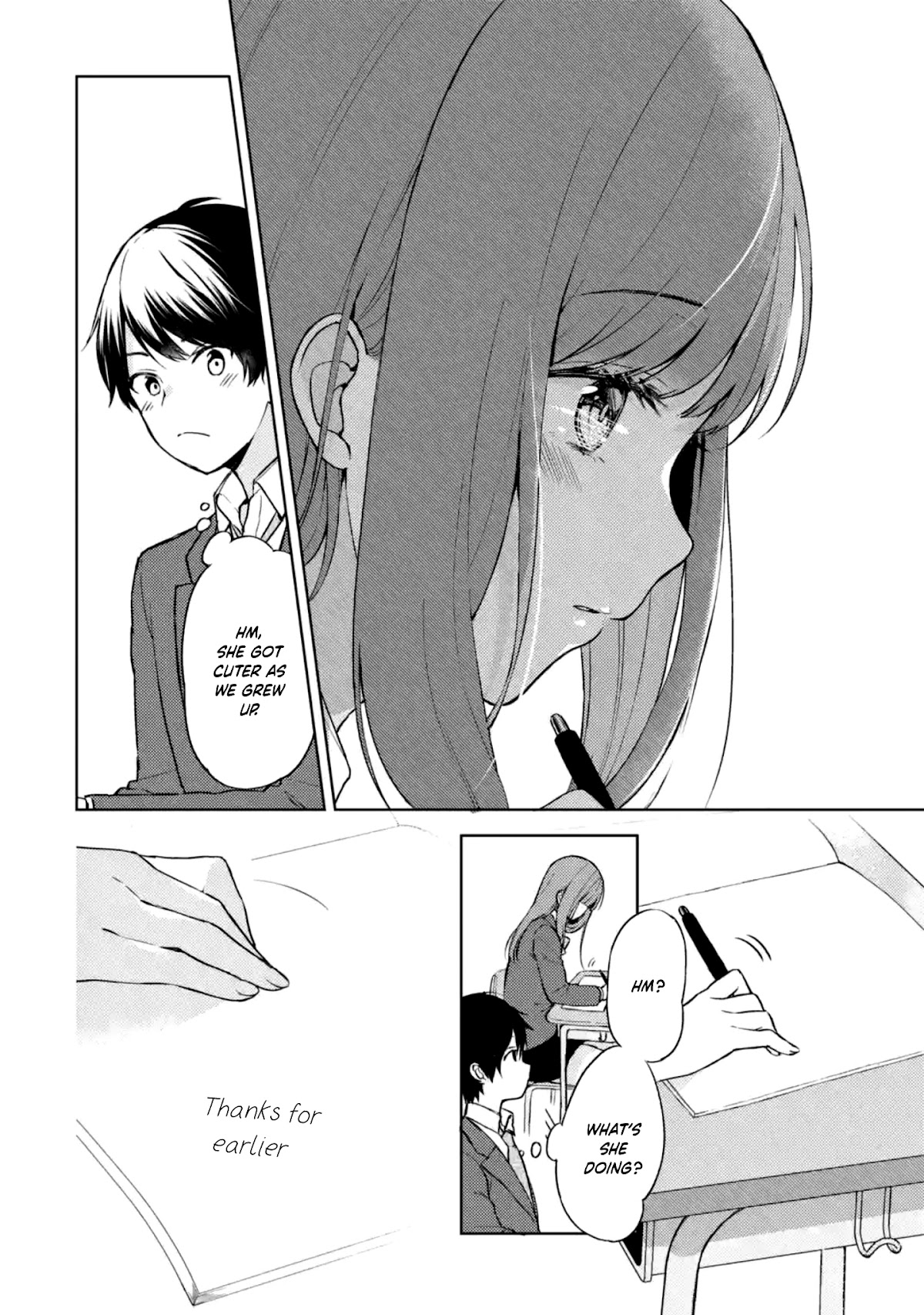 When I Rescued a Beautiful Girl Who Was About to Be Mol*sted, It Was My Childhood Friend Sitting Next to Me Chapter 1 page 15 - Chapter 1: The usual scenery, an unusual girl
