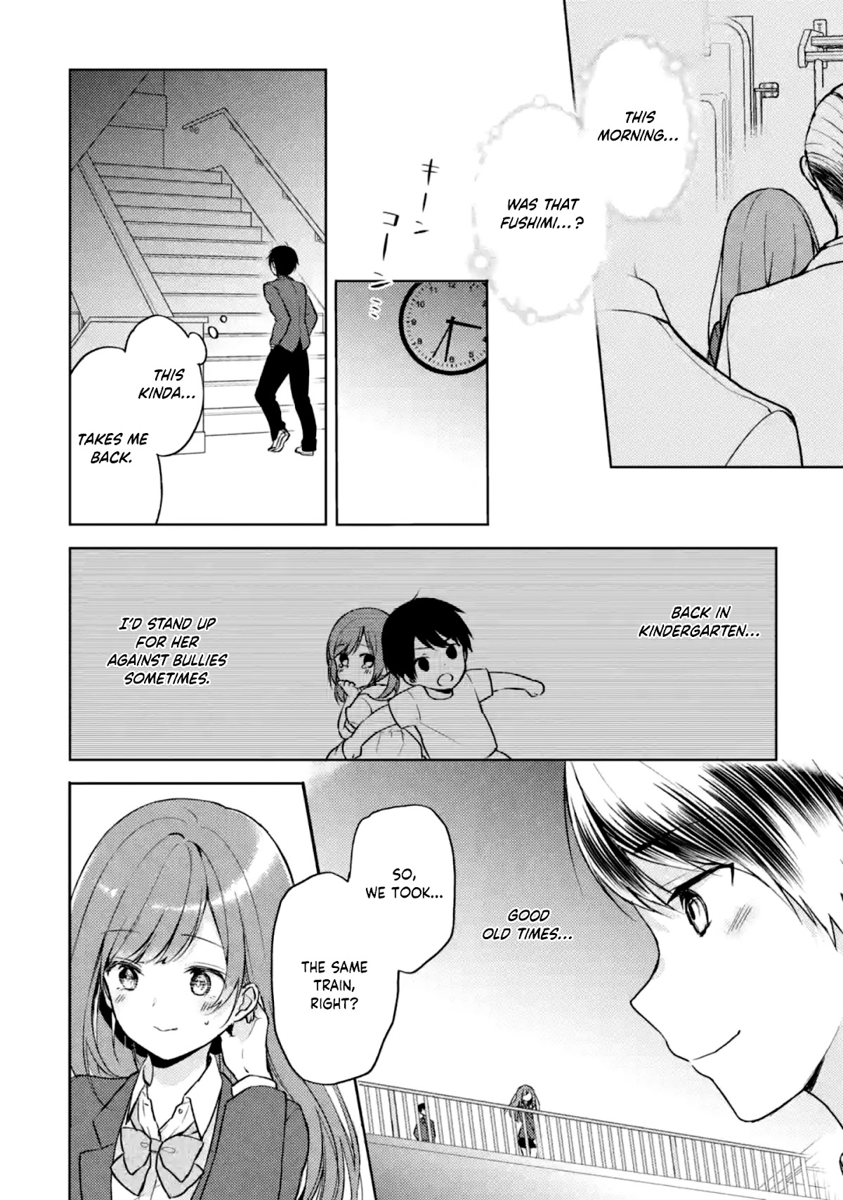 When I Rescued a Beautiful Girl Who Was About to Be Mol*sted, It Was My Childhood Friend Sitting Next to Me Chapter 1 page 17 - Chapter 1: The usual scenery, an unusual girl