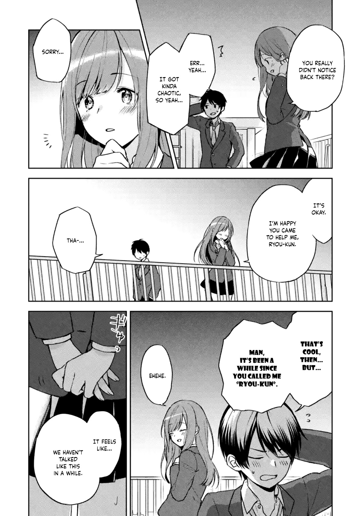 When I Rescued a Beautiful Girl Who Was About to Be Mol*sted, It Was My Childhood Friend Sitting Next to Me Chapter 1 page 18 - Chapter 1: The usual scenery, an unusual girl