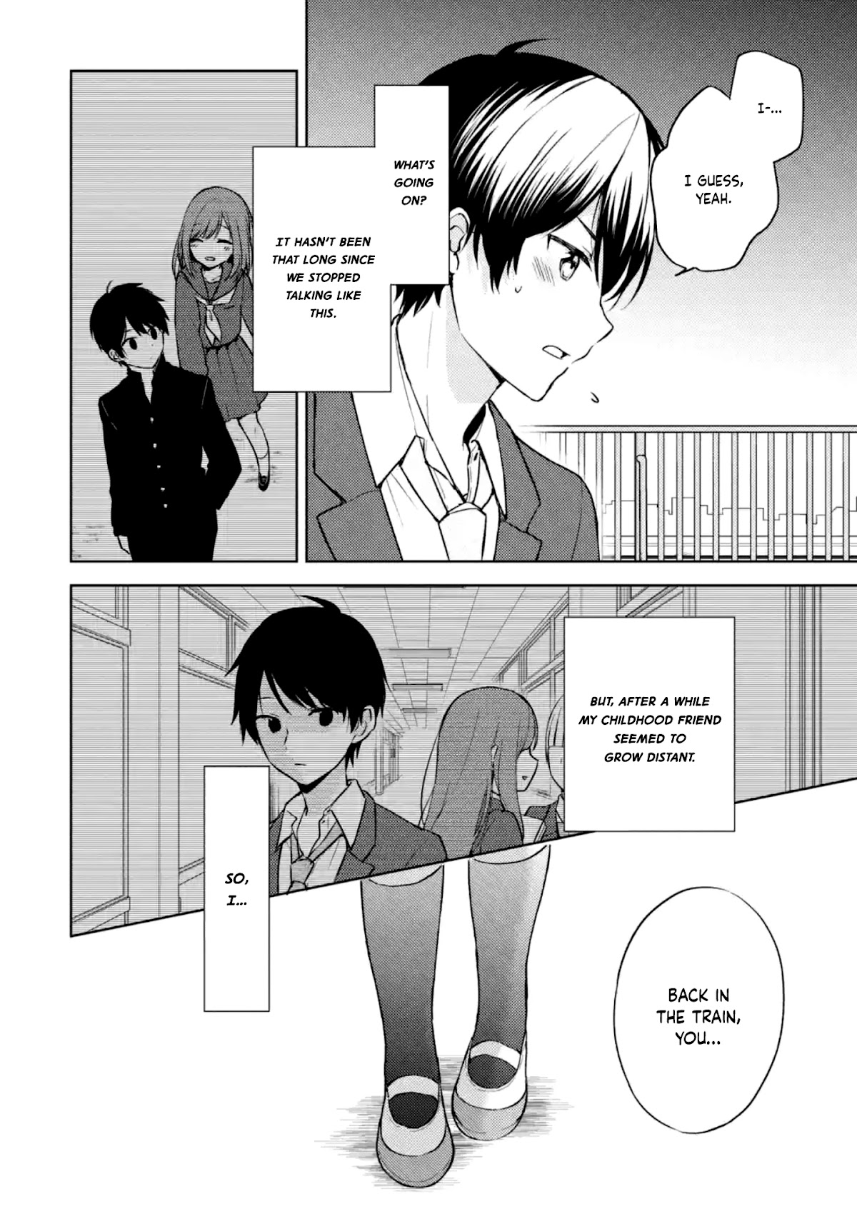 When I Rescued a Beautiful Girl Who Was About to Be Mol*sted, It Was My Childhood Friend Sitting Next to Me Chapter 1 page 19 - Chapter 1: The usual scenery, an unusual girl