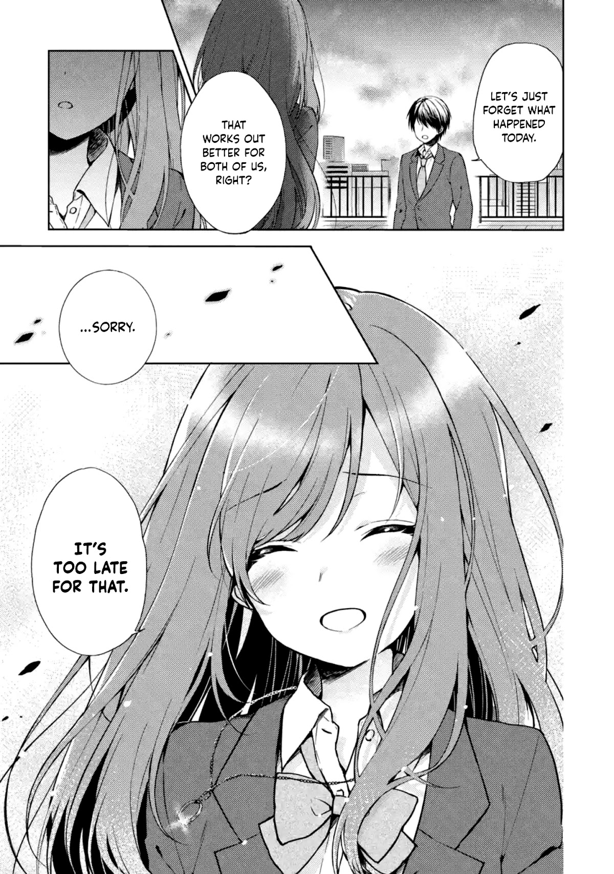 When I Rescued a Beautiful Girl Who Was About to Be Mol*sted, It Was My Childhood Friend Sitting Next to Me Chapter 1 page 2 - Chapter 1: The usual scenery, an unusual girl