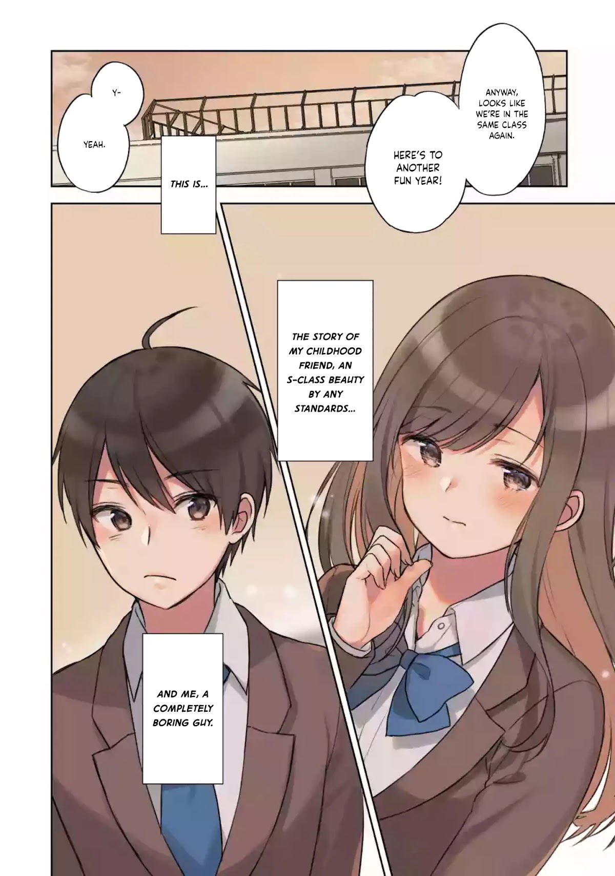 When I Rescued a Beautiful Girl Who Was About to Be Mol*sted, It Was My Childhood Friend Sitting Next to Me Chapter 1 page 23 - Chapter 1: The usual scenery, an unusual girl
