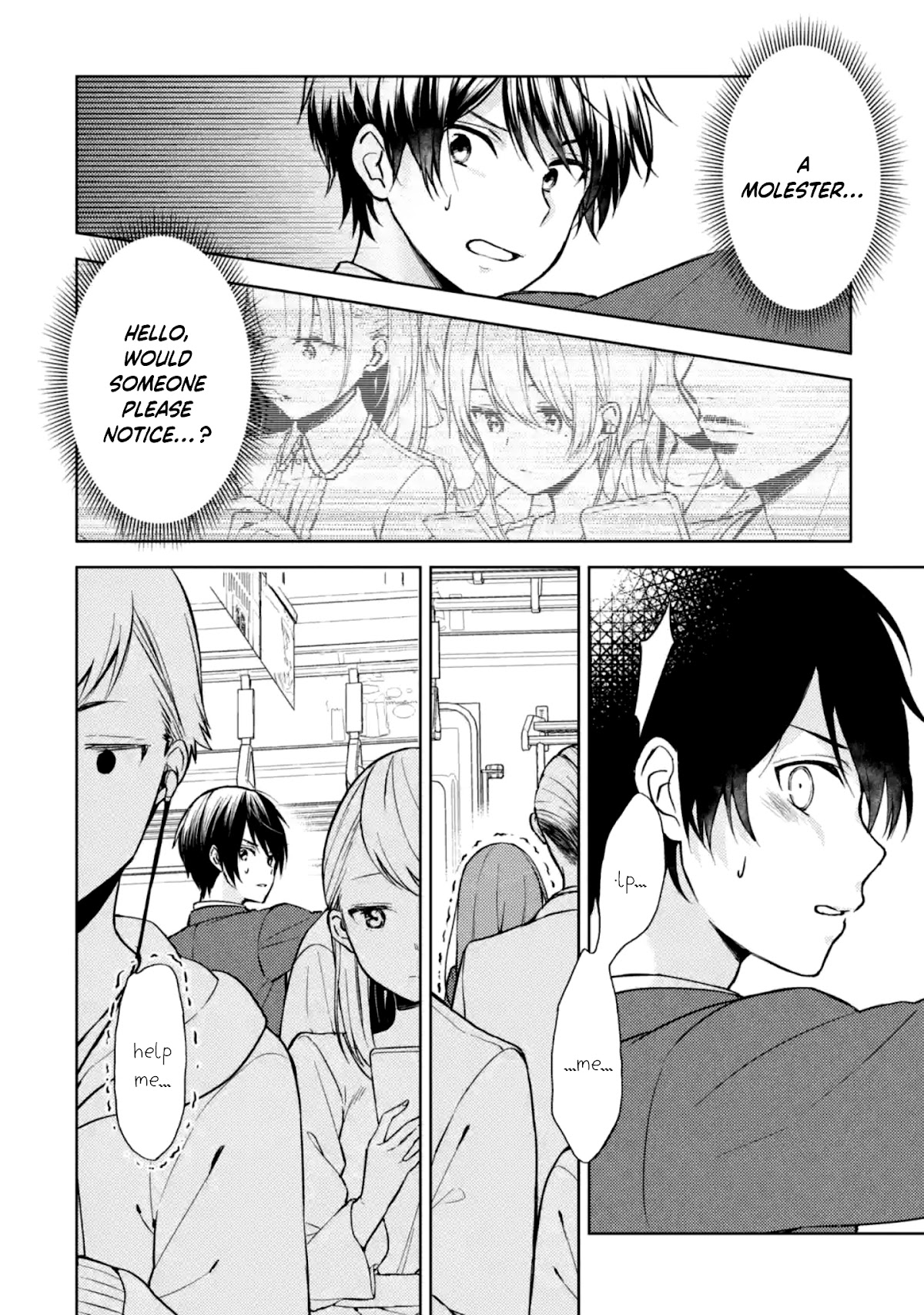When I Rescued a Beautiful Girl Who Was About to Be Mol*sted, It Was My Childhood Friend Sitting Next to Me Chapter 1 page 5 - Chapter 1: The usual scenery, an unusual girl