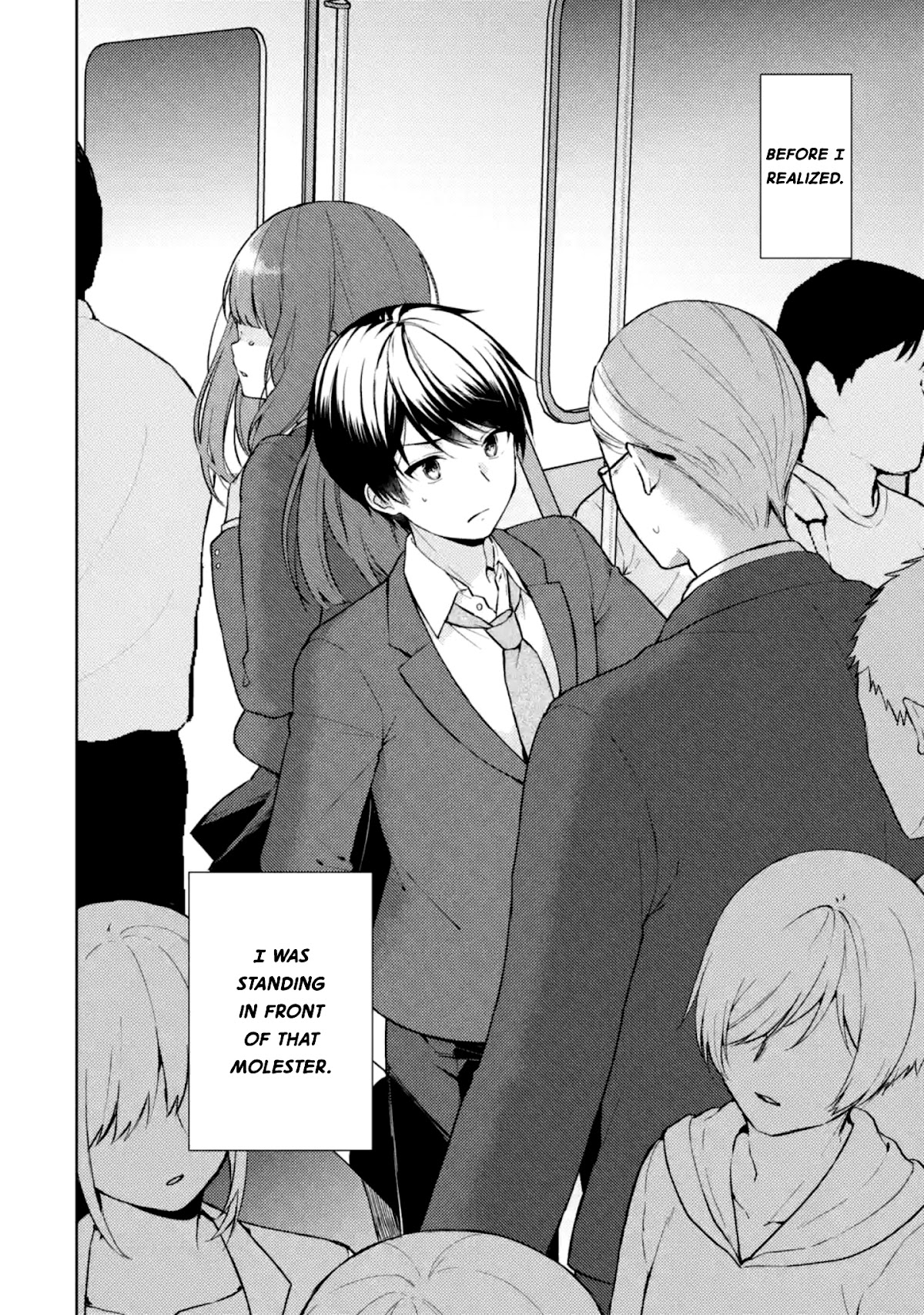 When I Rescued a Beautiful Girl Who Was About to Be Mol*sted, It Was My Childhood Friend Sitting Next to Me Chapter 1 page 7 - Chapter 1: The usual scenery, an unusual girl