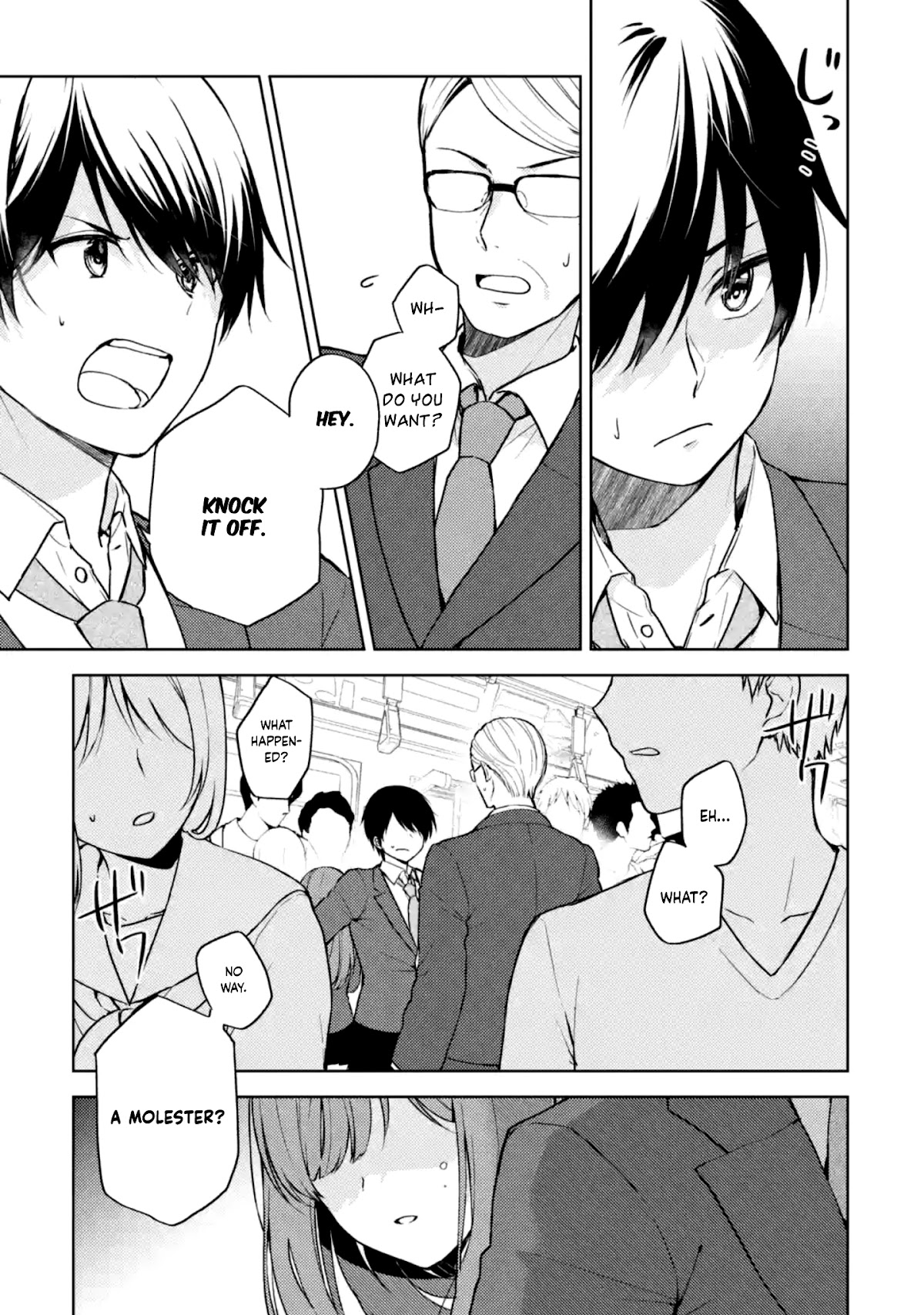 When I Rescued a Beautiful Girl Who Was About to Be Mol*sted, It Was My Childhood Friend Sitting Next to Me Chapter 1 page 8 - Chapter 1: The usual scenery, an unusual girl