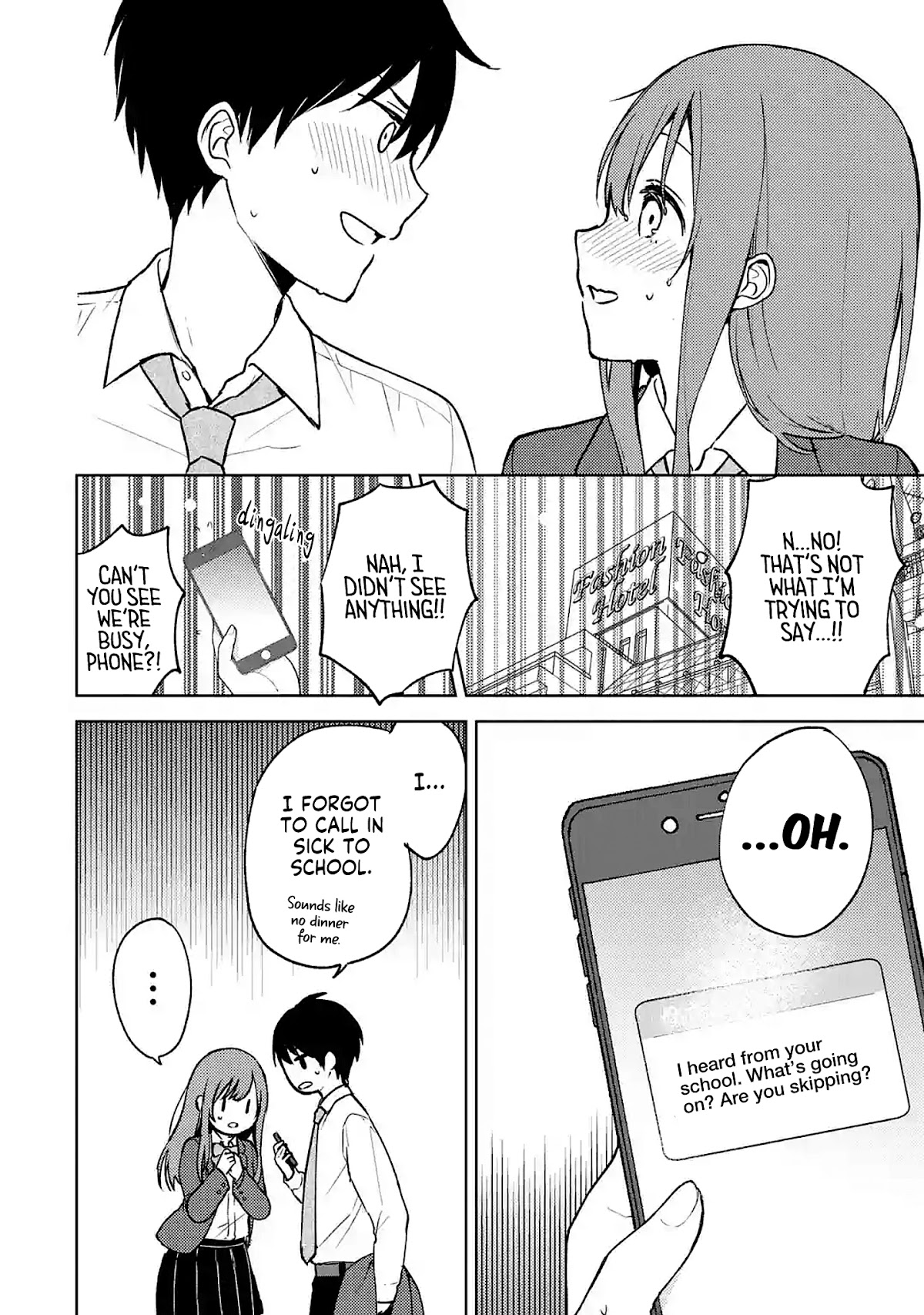 When I Rescued a Beautiful Girl Who Was About to Be Mol*sted, It Was My Childhood Friend Sitting Next to Me Chapter 10 page 12 - Chapter 10: Sheltering from the rain