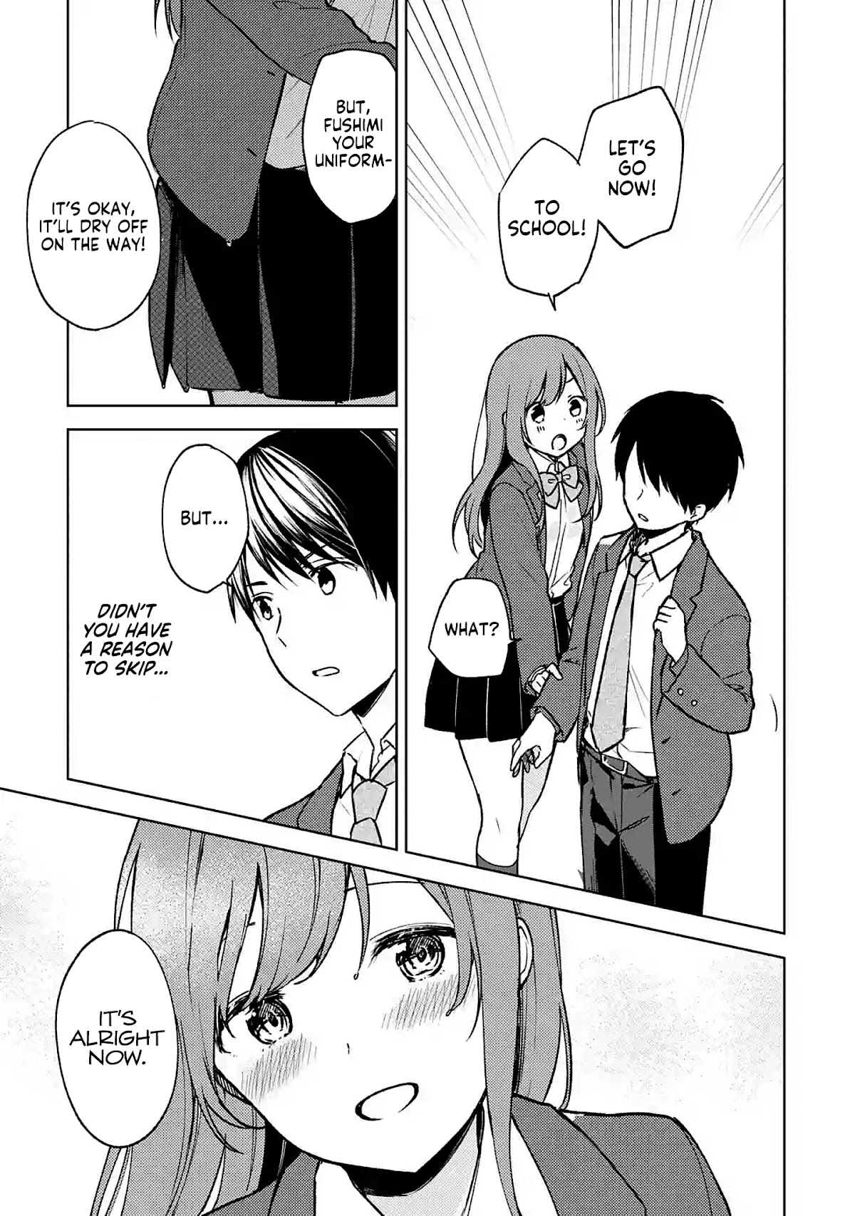 When I Rescued a Beautiful Girl Who Was About to Be Mol*sted, It Was My Childhood Friend Sitting Next to Me Chapter 10 page 13 - Chapter 10: Sheltering from the rain
