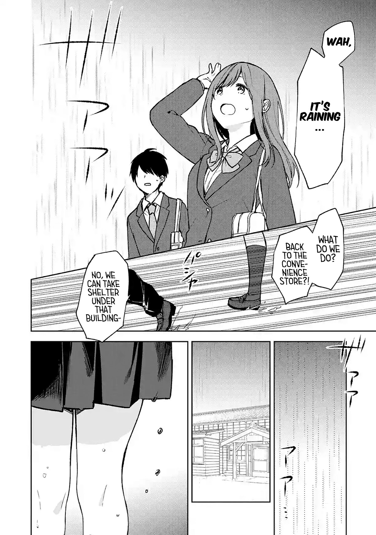 When I Rescued a Beautiful Girl Who Was About to Be Mol*sted, It Was My Childhood Friend Sitting Next to Me Chapter 10 page 8 - Chapter 10: Sheltering from the rain