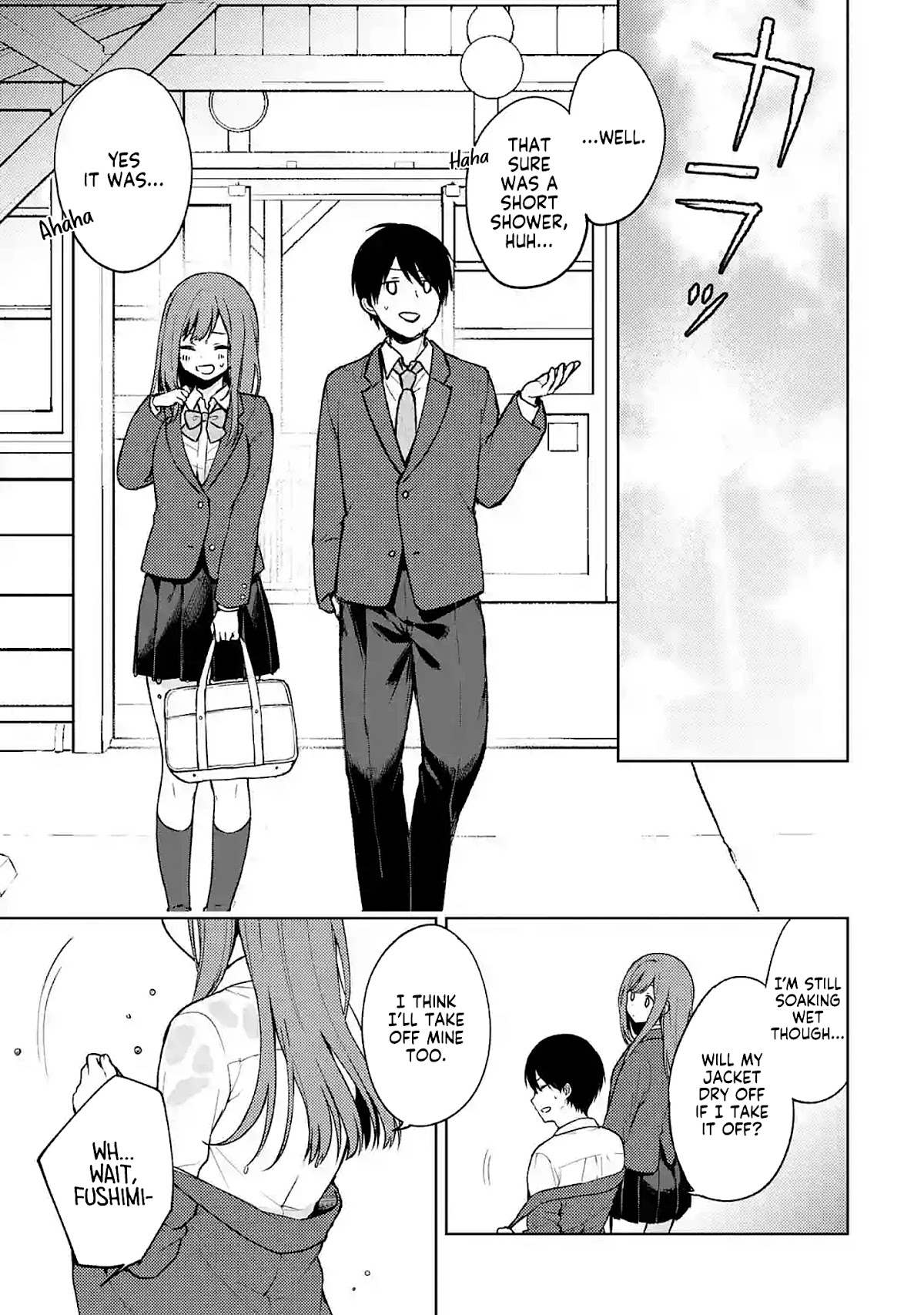 When I Rescued a Beautiful Girl Who Was About to Be Mol*sted, It Was My Childhood Friend Sitting Next to Me Chapter 10 page 9 - Chapter 10: Sheltering from the rain