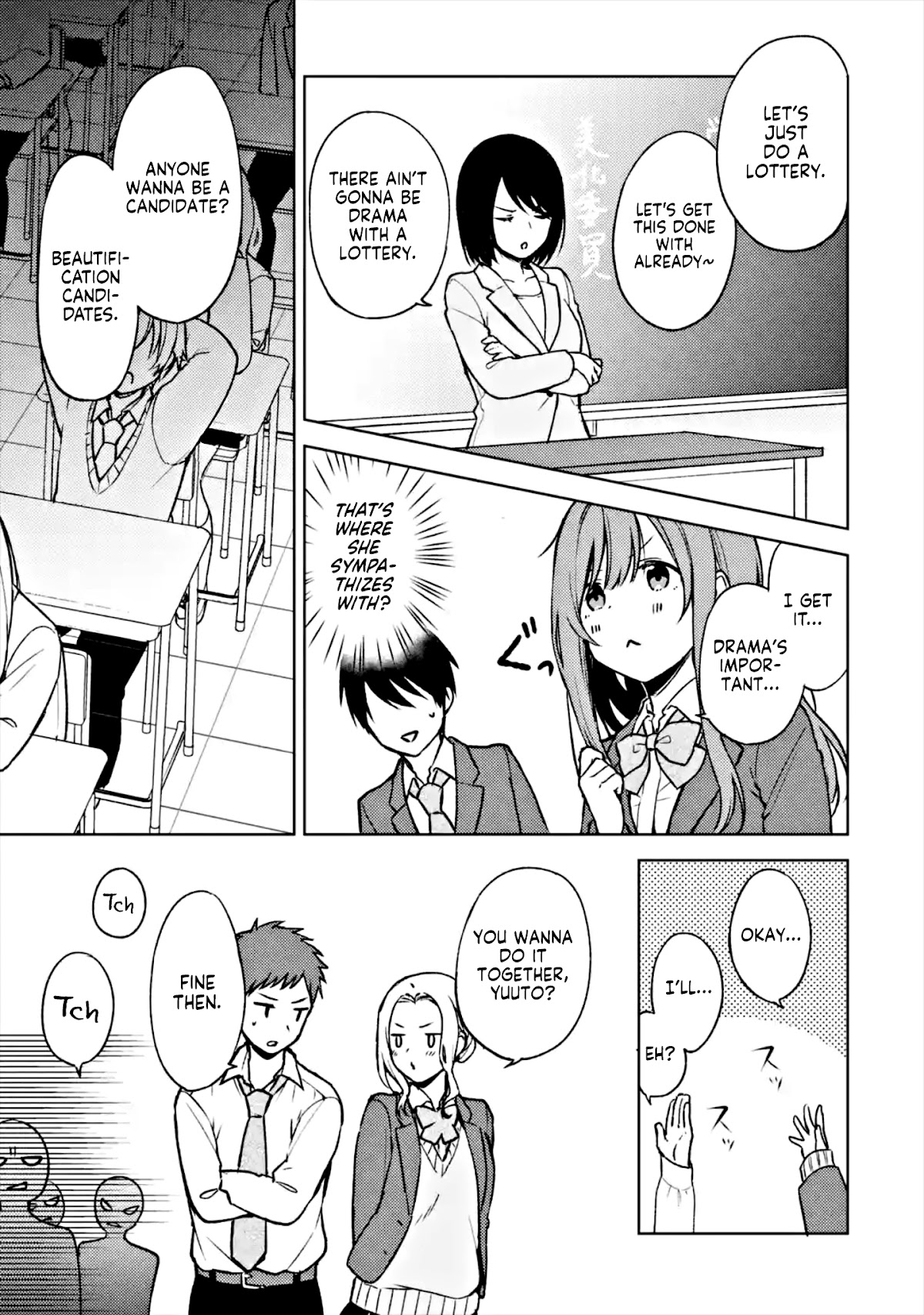 When I Rescued a Beautiful Girl Who Was About to Be Mol*sted, It Was My Childhood Friend Sitting Next to Me Chapter 11 page 11 - Chapter 11: Probing and Candidacy