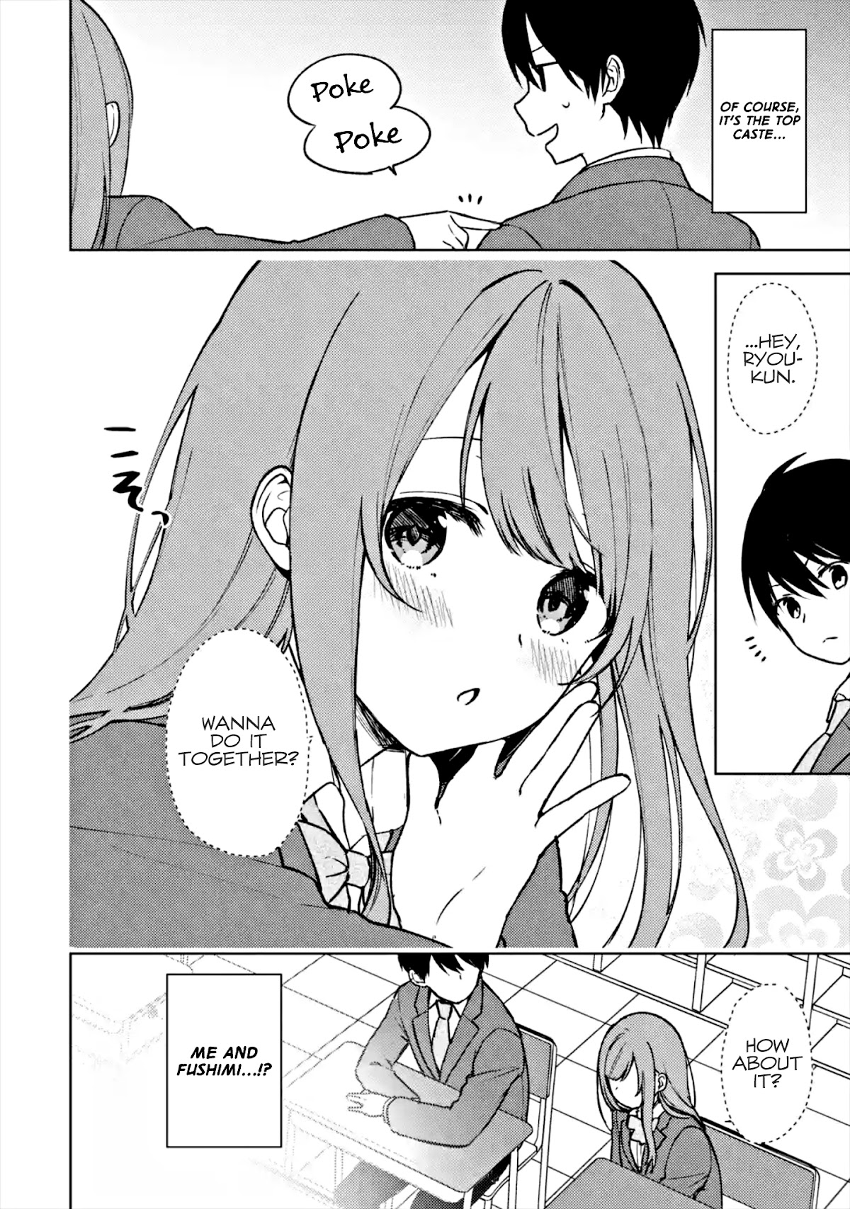 When I Rescued a Beautiful Girl Who Was About to Be Mol*sted, It Was My Childhood Friend Sitting Next to Me Chapter 11 page 12 - Chapter 11: Probing and Candidacy