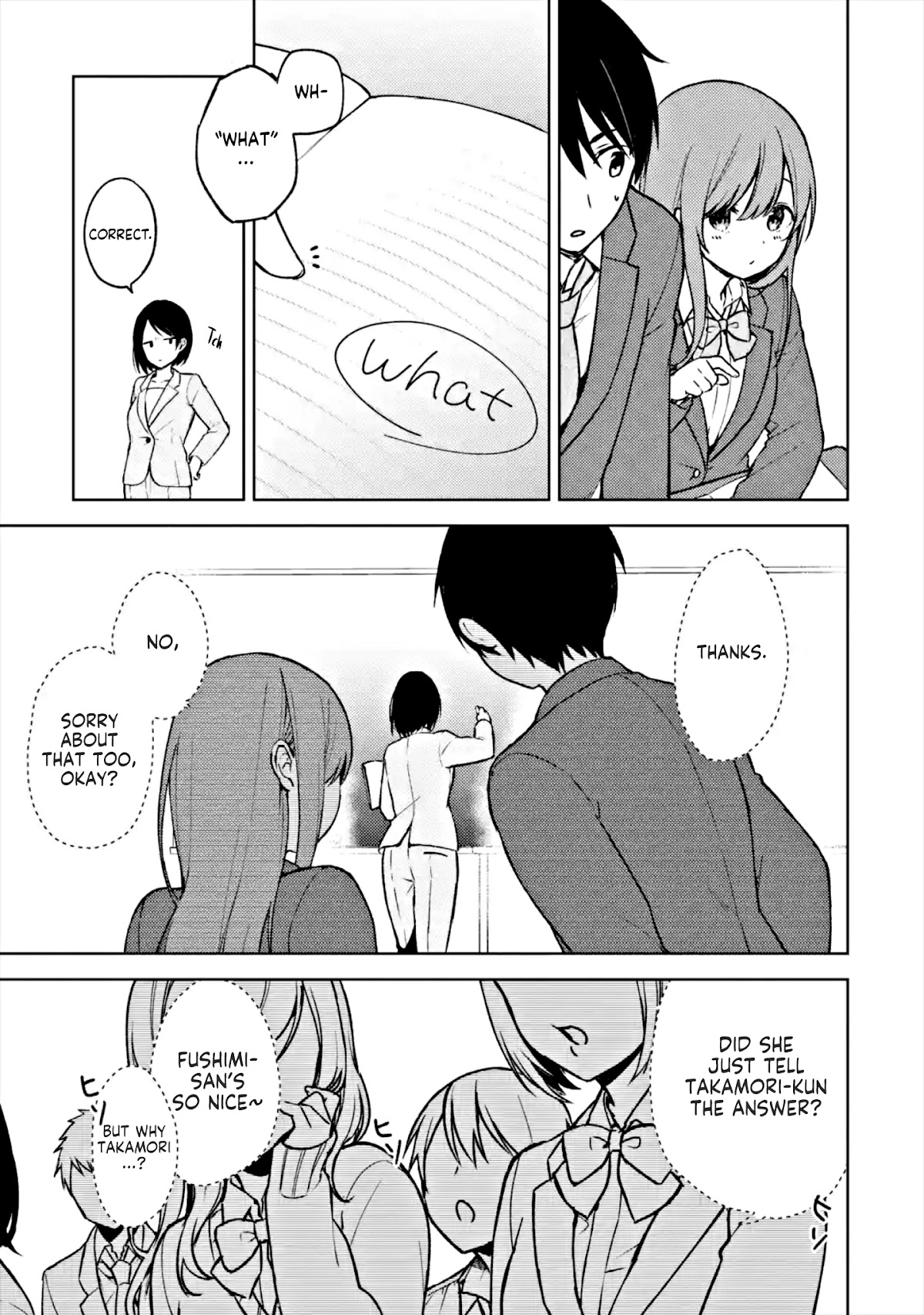 When I Rescued a Beautiful Girl Who Was About to Be Mol*sted, It Was My Childhood Friend Sitting Next to Me Chapter 11 page 7 - Chapter 11: Probing and Candidacy