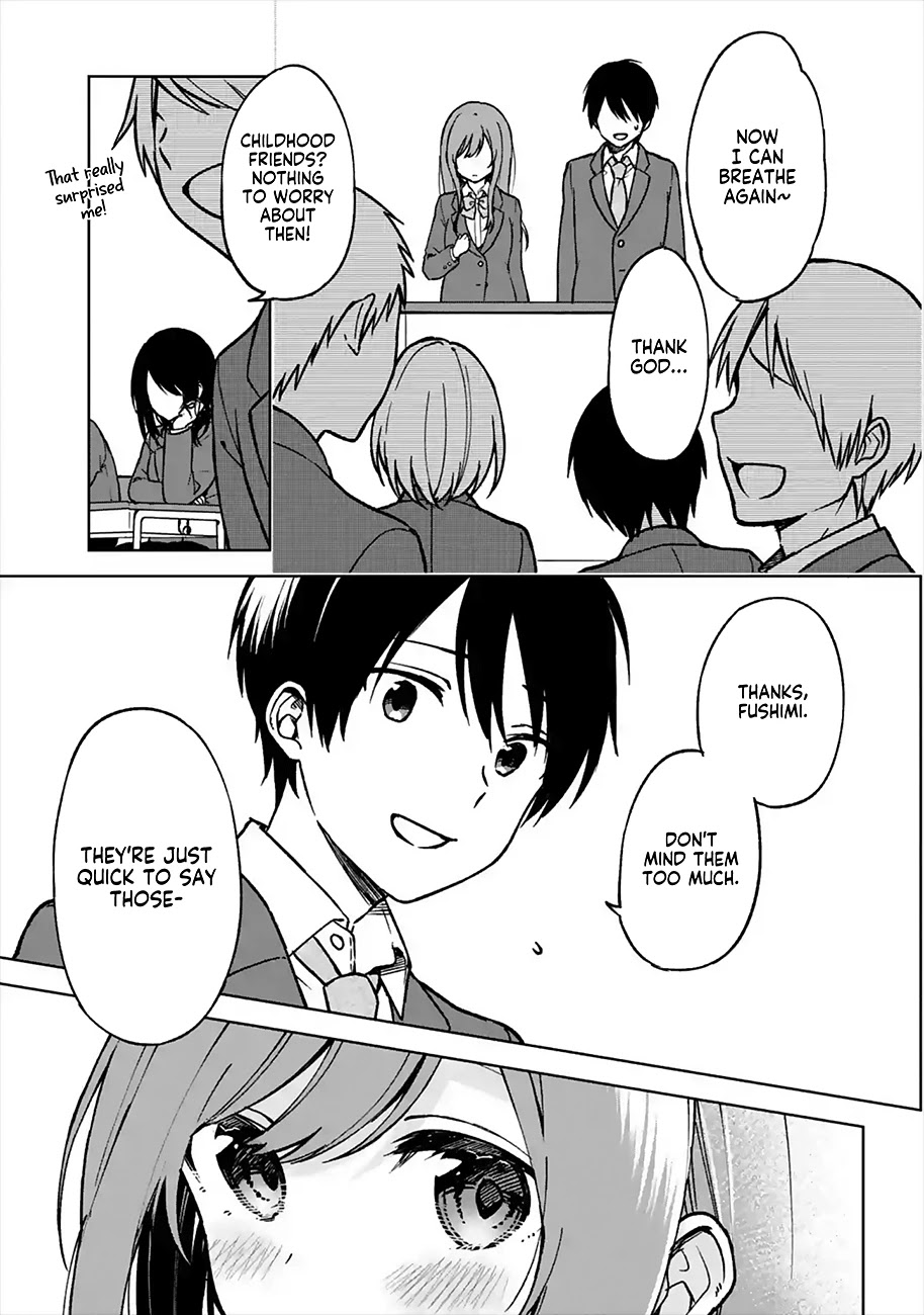 When I Rescued a Beautiful Girl Who Was About to Be Mol*sted, It Was My Childhood Friend Sitting Next to Me Chapter 12 page 12 - Chapter 12: One-on-One Duel