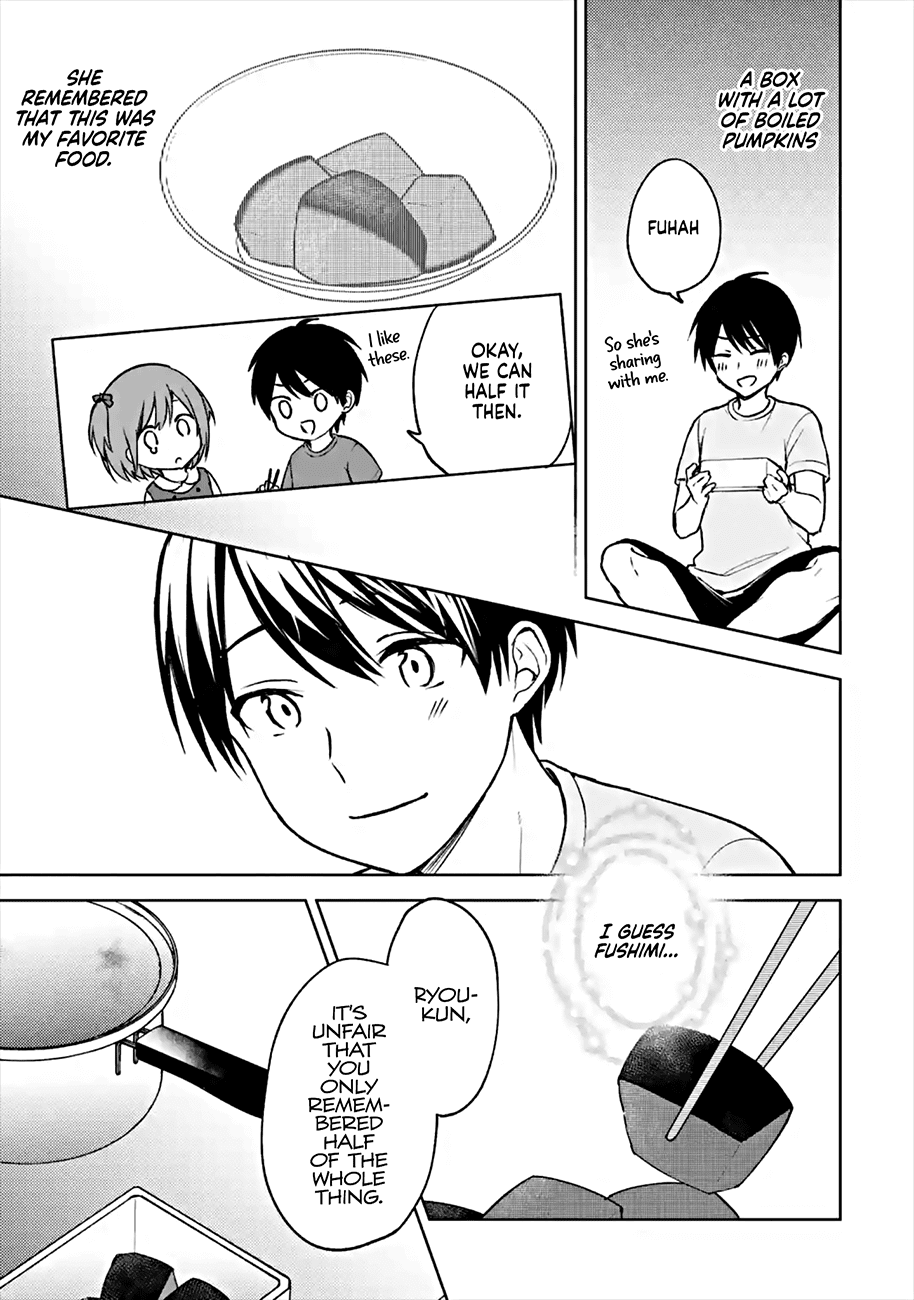 When I Rescued a Beautiful Girl Who Was About to Be Mol*sted, It Was My Childhood Friend Sitting Next to Me Chapter 13 page 17 - Chapter 13: Serious-chan's pumpkin field