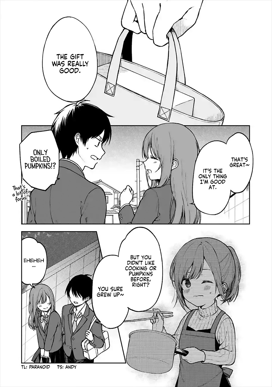 When I Rescued a Beautiful Girl Who Was About to Be Mol*sted, It Was My Childhood Friend Sitting Next to Me Chapter 14 page 1 - Chapter 14: Hand with Takamori-kun